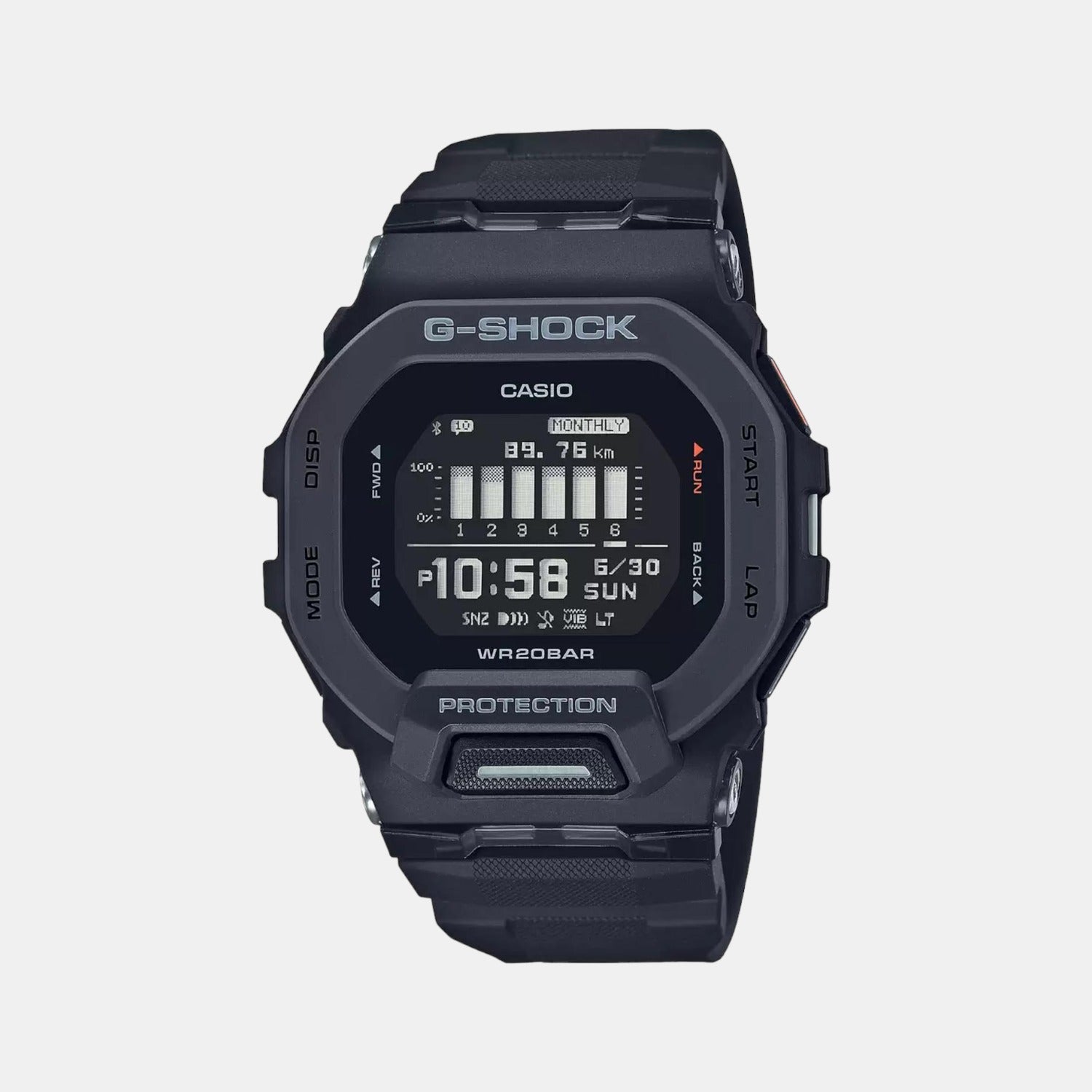 Casio G-Shock Men Quartz Black Dial Digital Resin Watch G1146