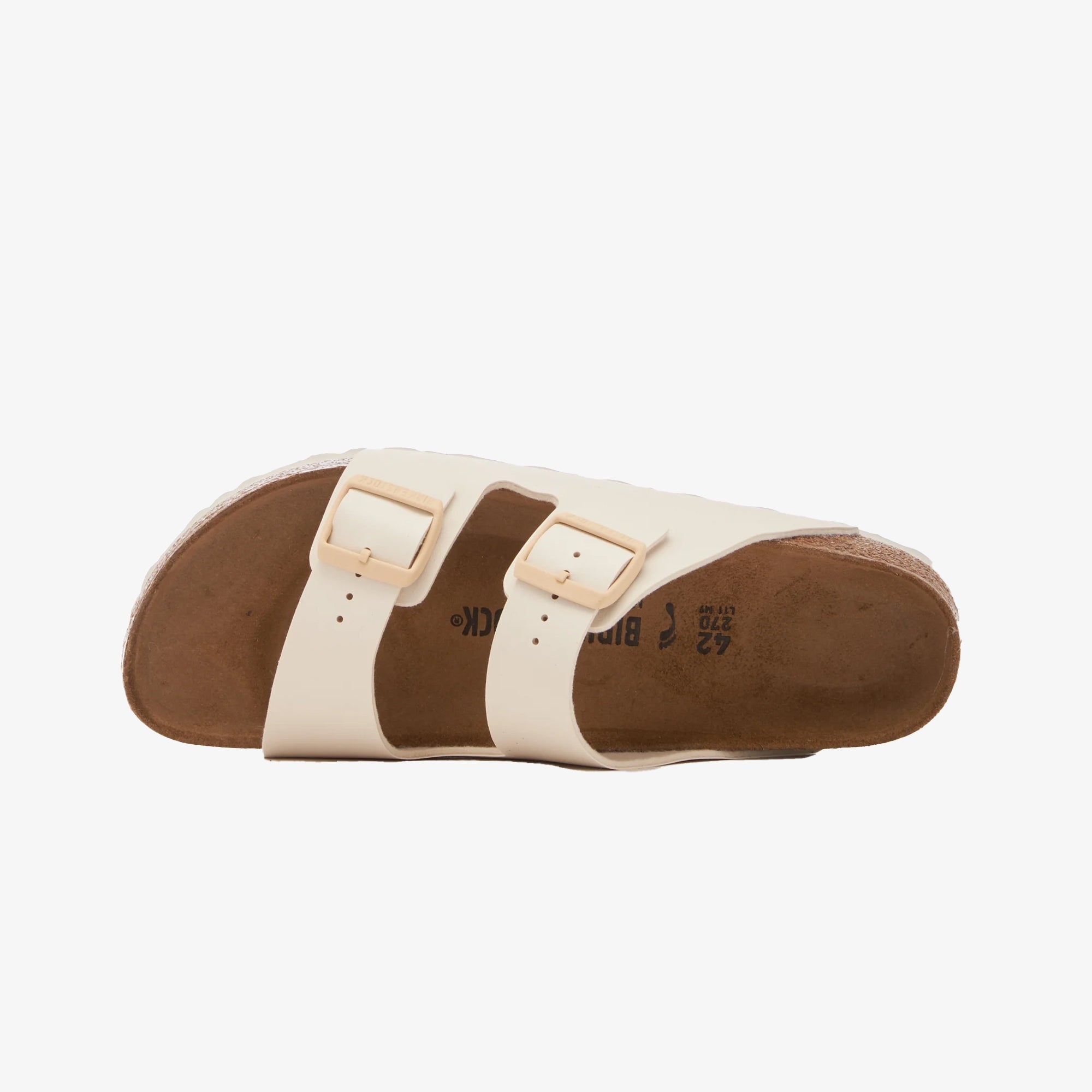 Birkenstock | ARIZONA { EGGSHELL - view 2