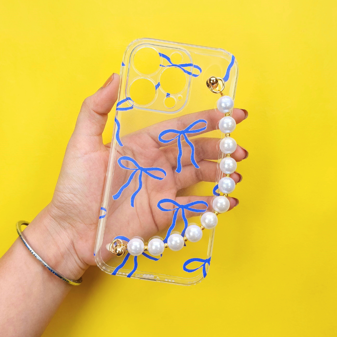 Casebasket Bowfection Transparent Pearl Phone Cover