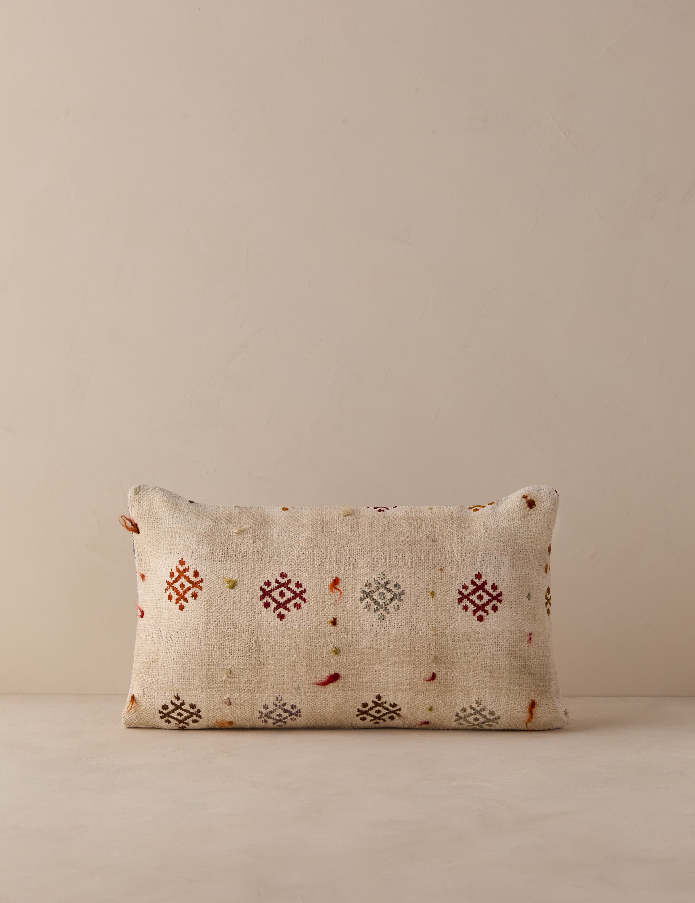 Lulu and Georgia Vintage Lumbar Pillow No. 330, 12" x 20"