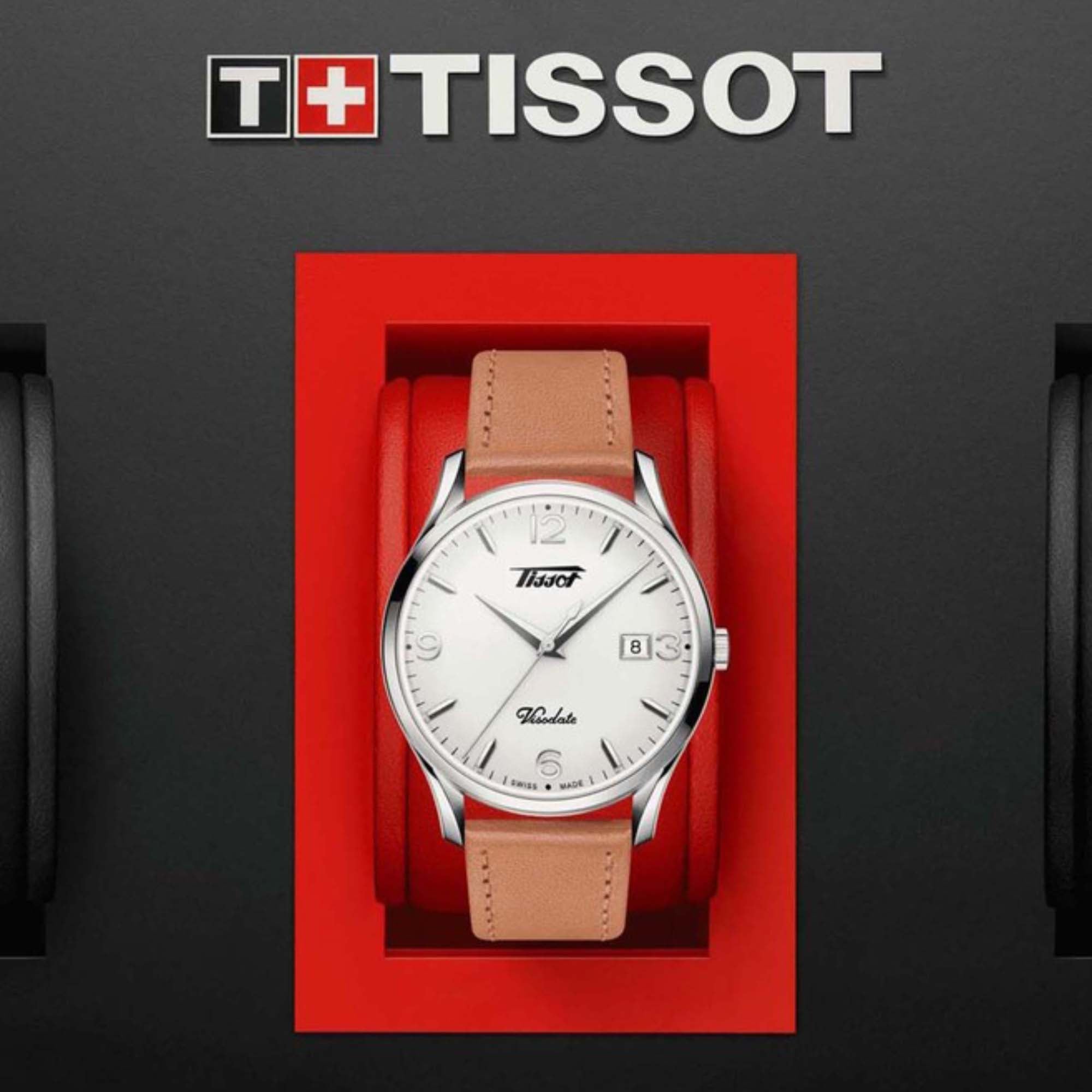 Tissot Heritage Visodate Men Analog Leather Watch T1184101627700 - view 5