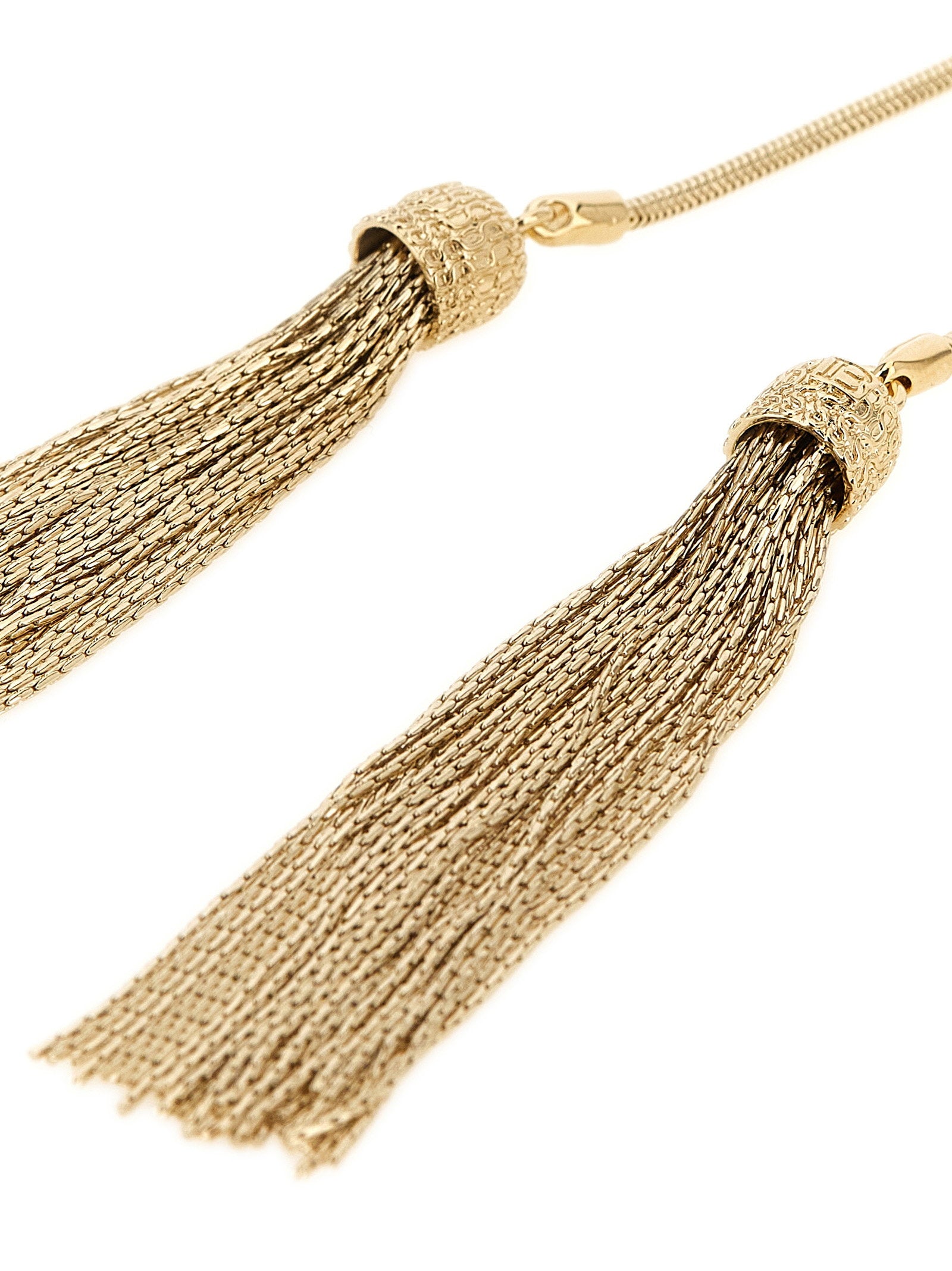 Balmain Snake Necklace With Tassels – 100% brass - view 2