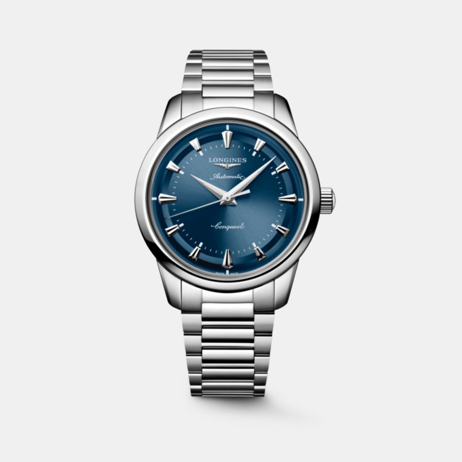 Longines Conquest Men Automatic Blue Dial Analog Stainless Steel Watch L16504926