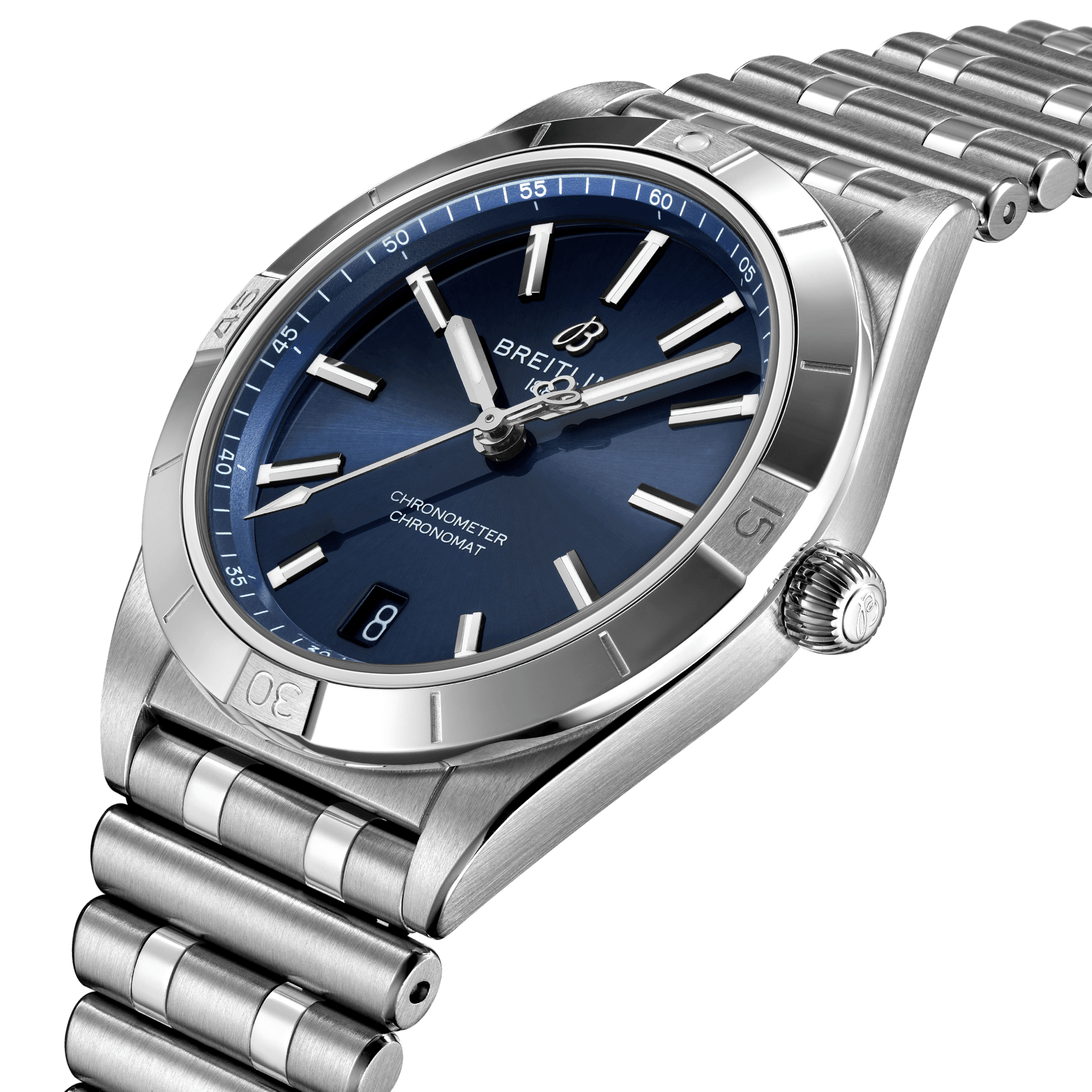 Breitling Chronomat Blue Dial Women 36mm