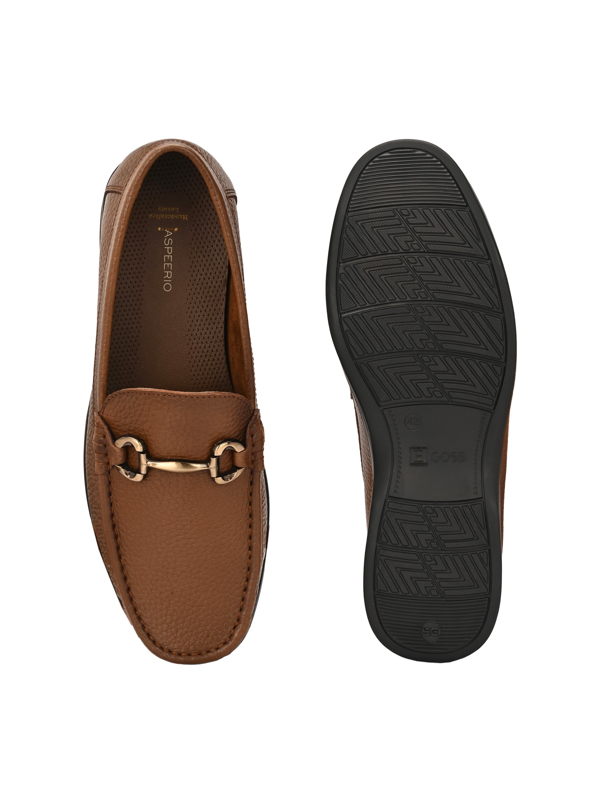 Egoss Shoes Nova Buckled Loafers by Aspeerio - view 10