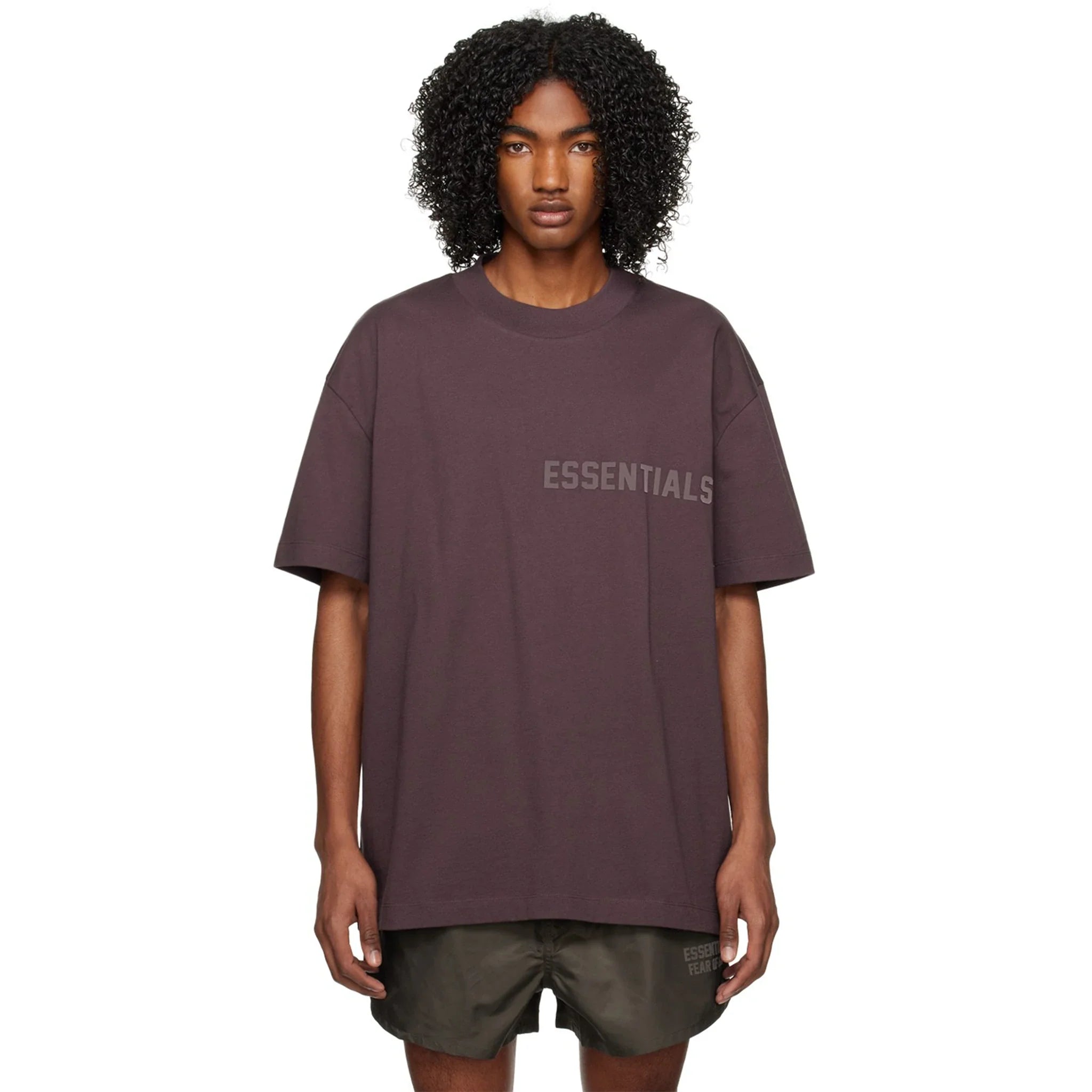 Fear of God Essentials SS Plum T Shirt (SS23) - view 4
