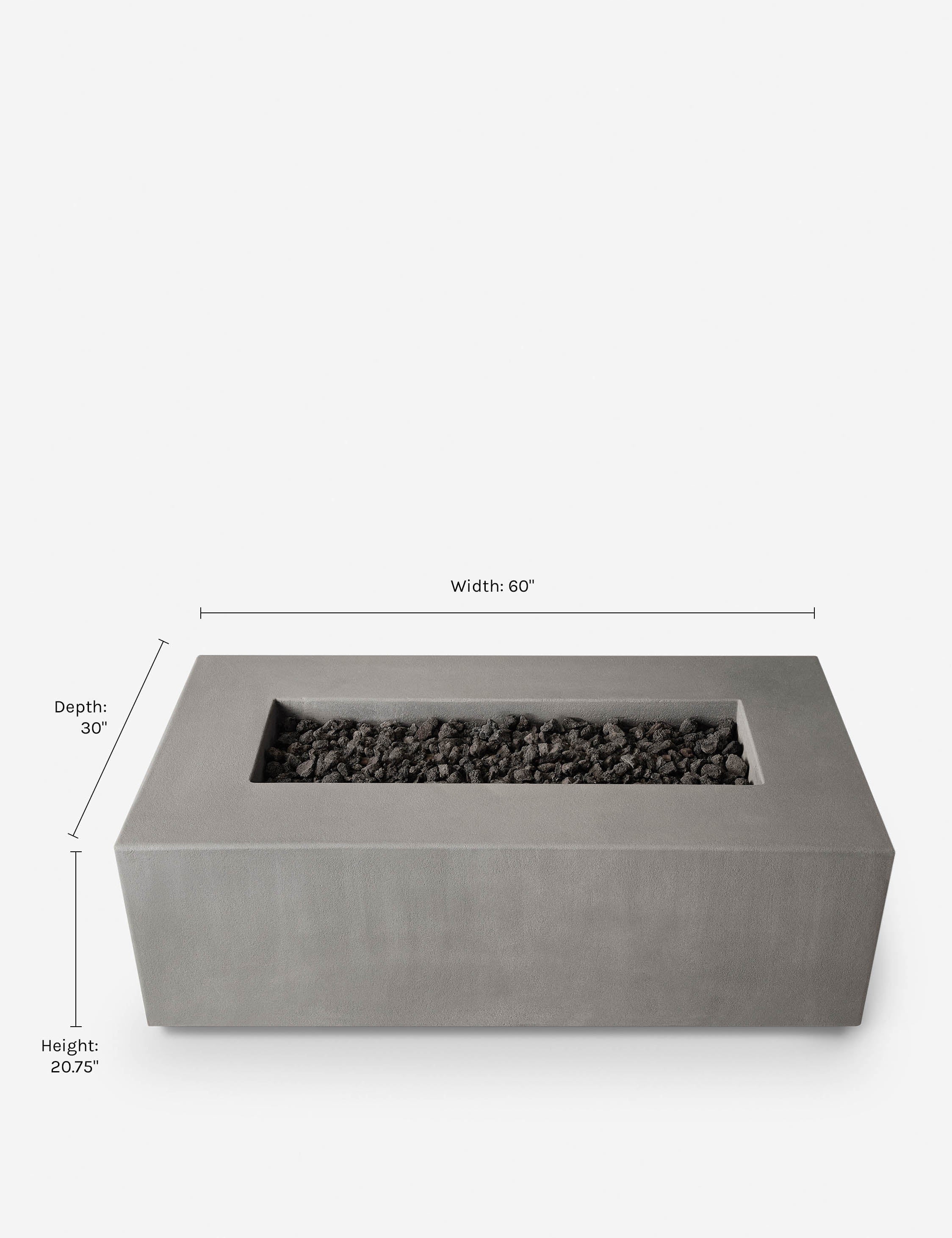 Lulu and Georgia Auberon Fire Table - view 69