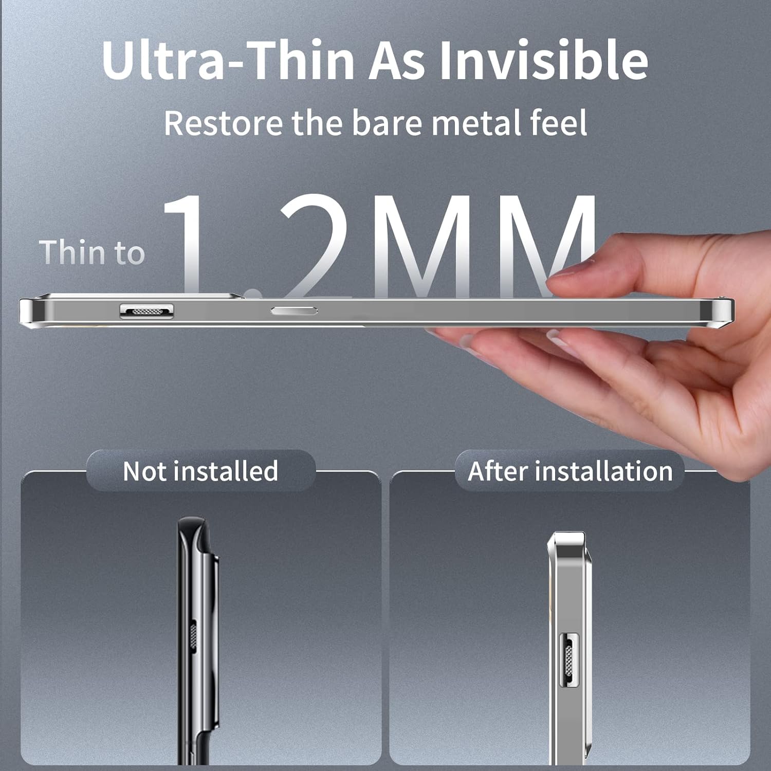 Million Cases Ultra-Thin Metal Frame Glass Case - OnePlus - view 8