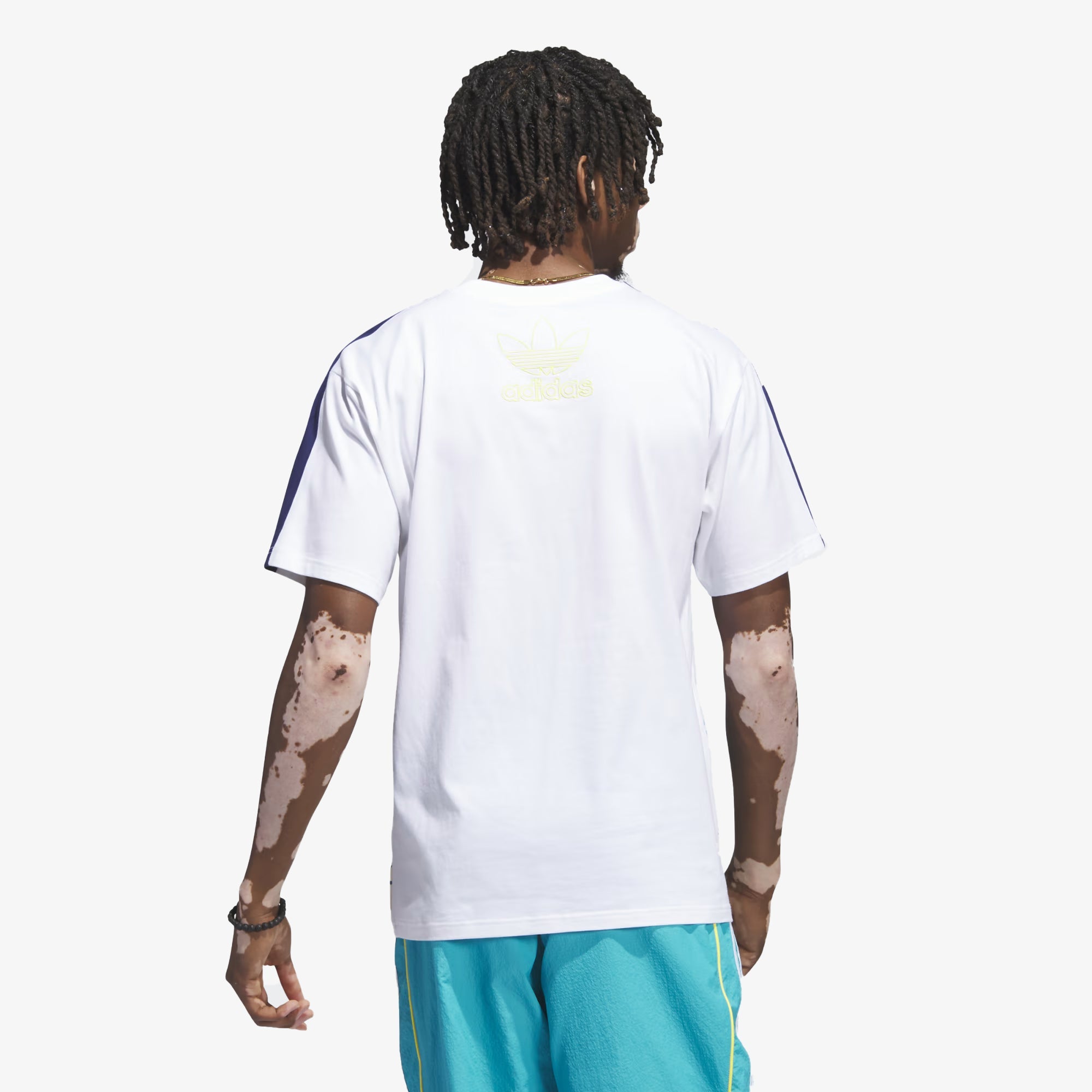Adidas Originals | BEACH SPORTS ART TEE { WHITE/BLUE
