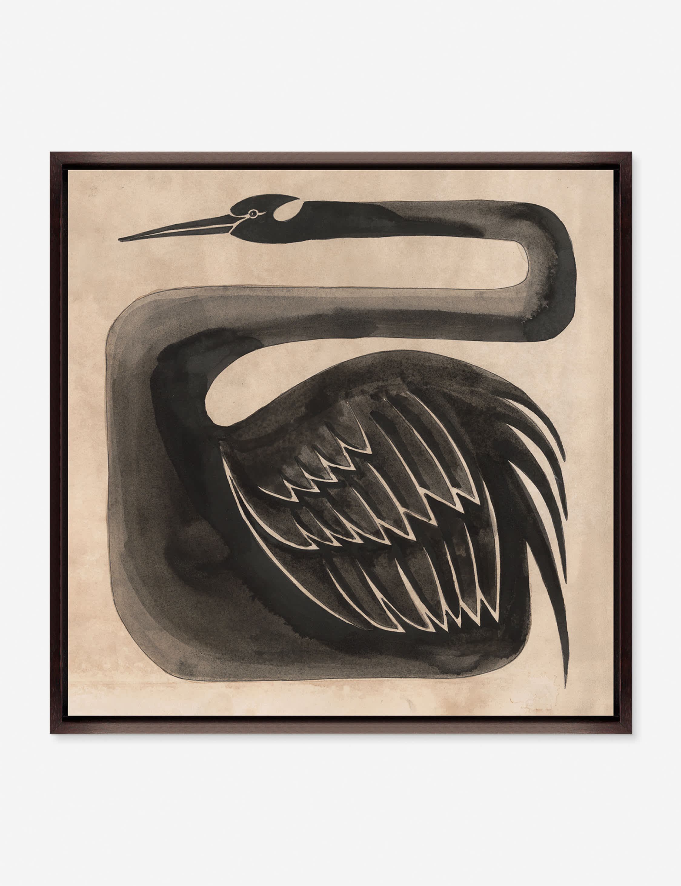 Lulu and Georgia Midnight Swan Wall Art by D’Alessandro Léon
