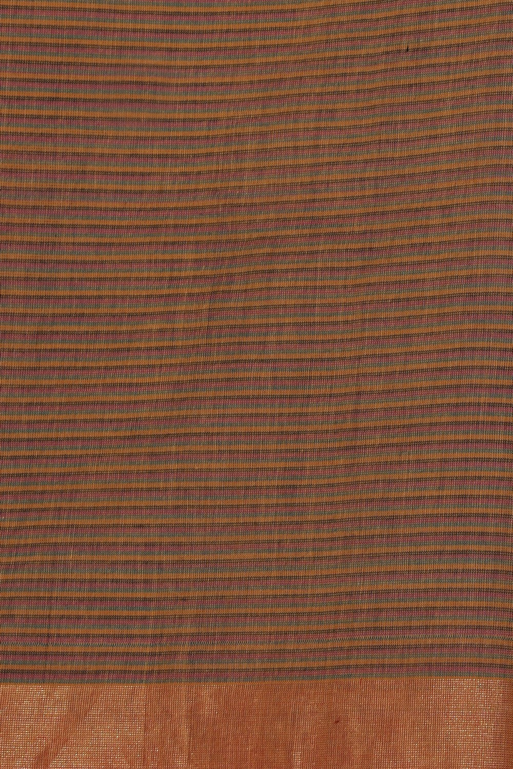 Kalanjali Ethnics Hand block printed cotton saree - view 3