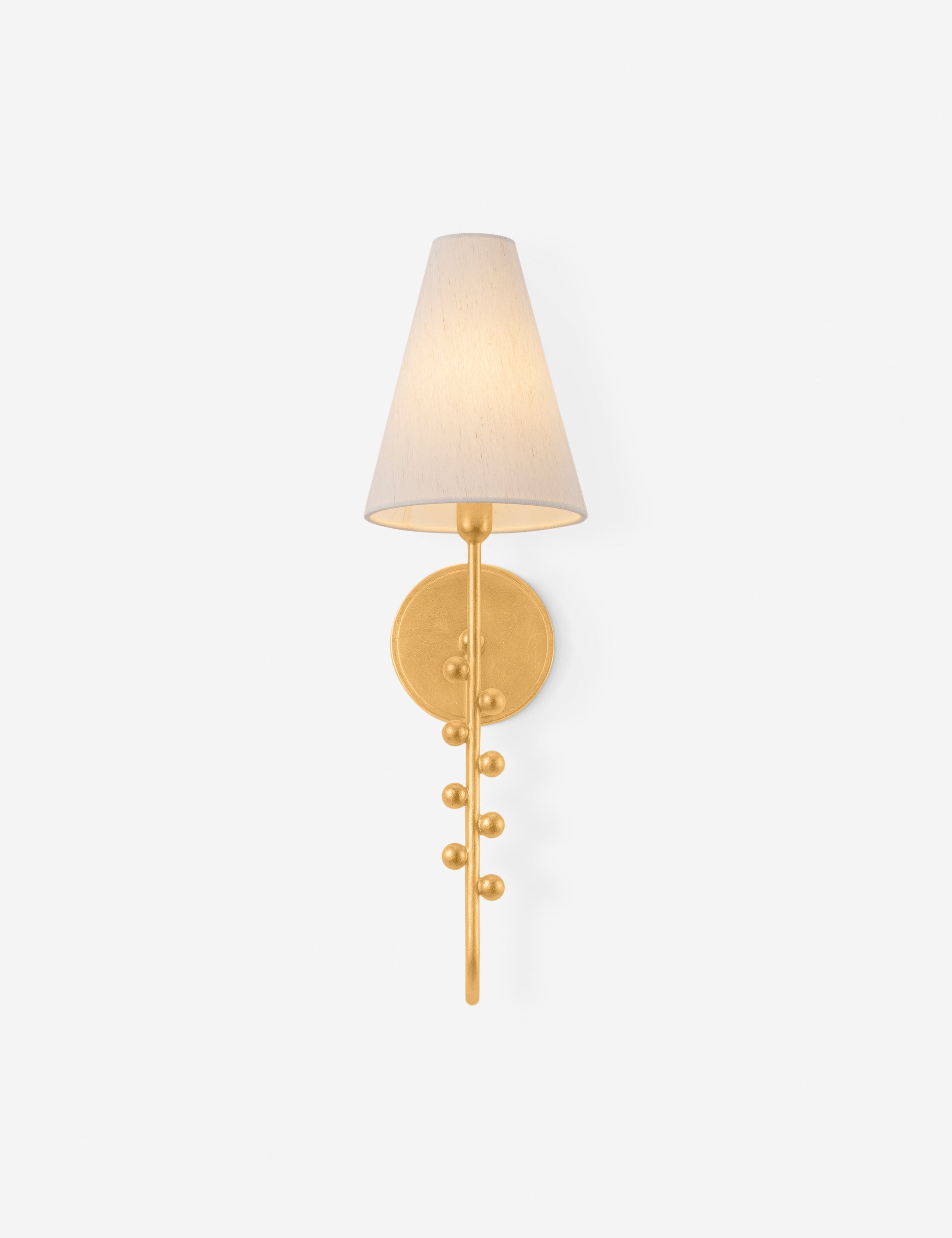Lulu and Georgia Hiro Sconce – Gold Leaf - view 3