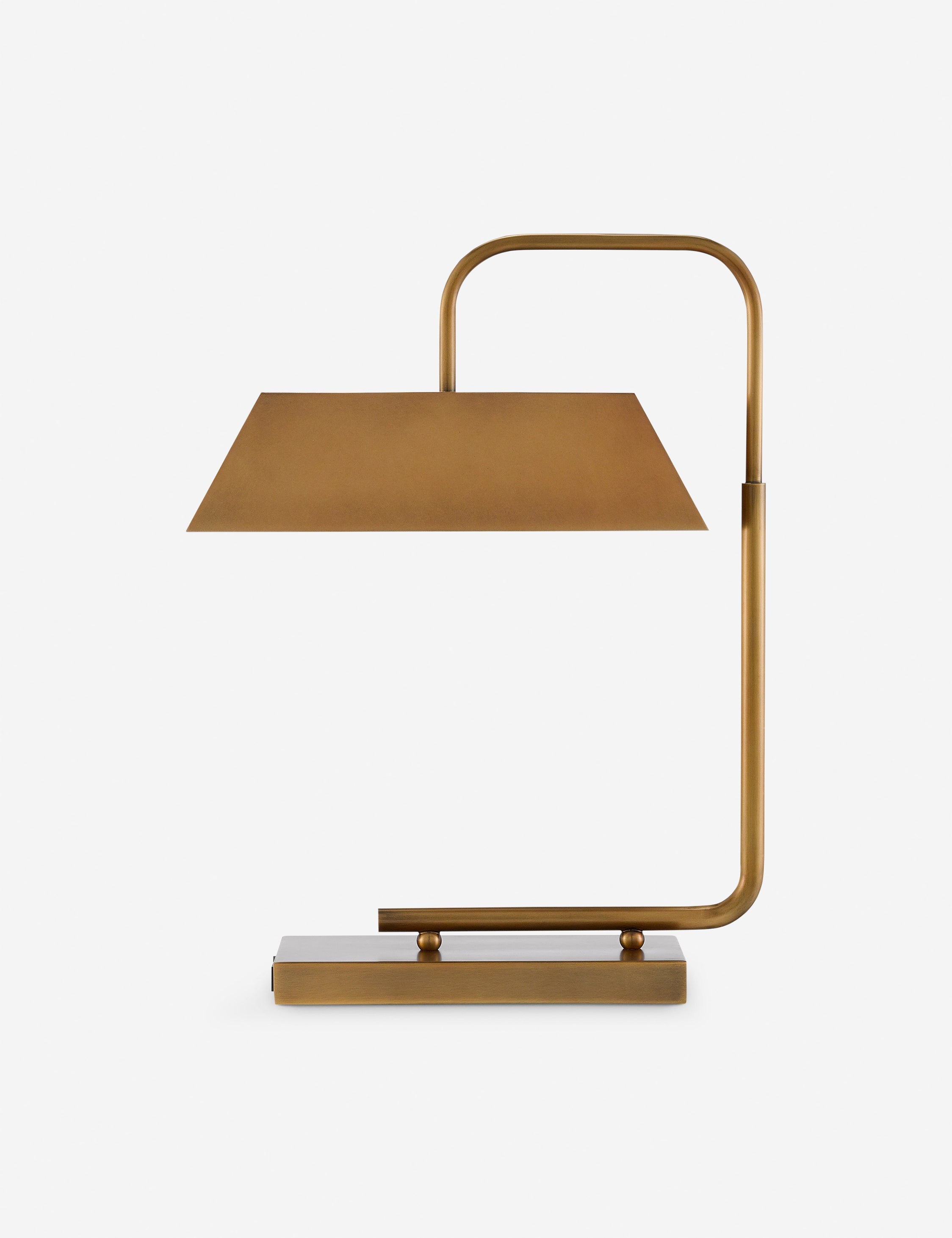 Lulu and Georgia Noam USB Desk Table Lamp – Antique Brass