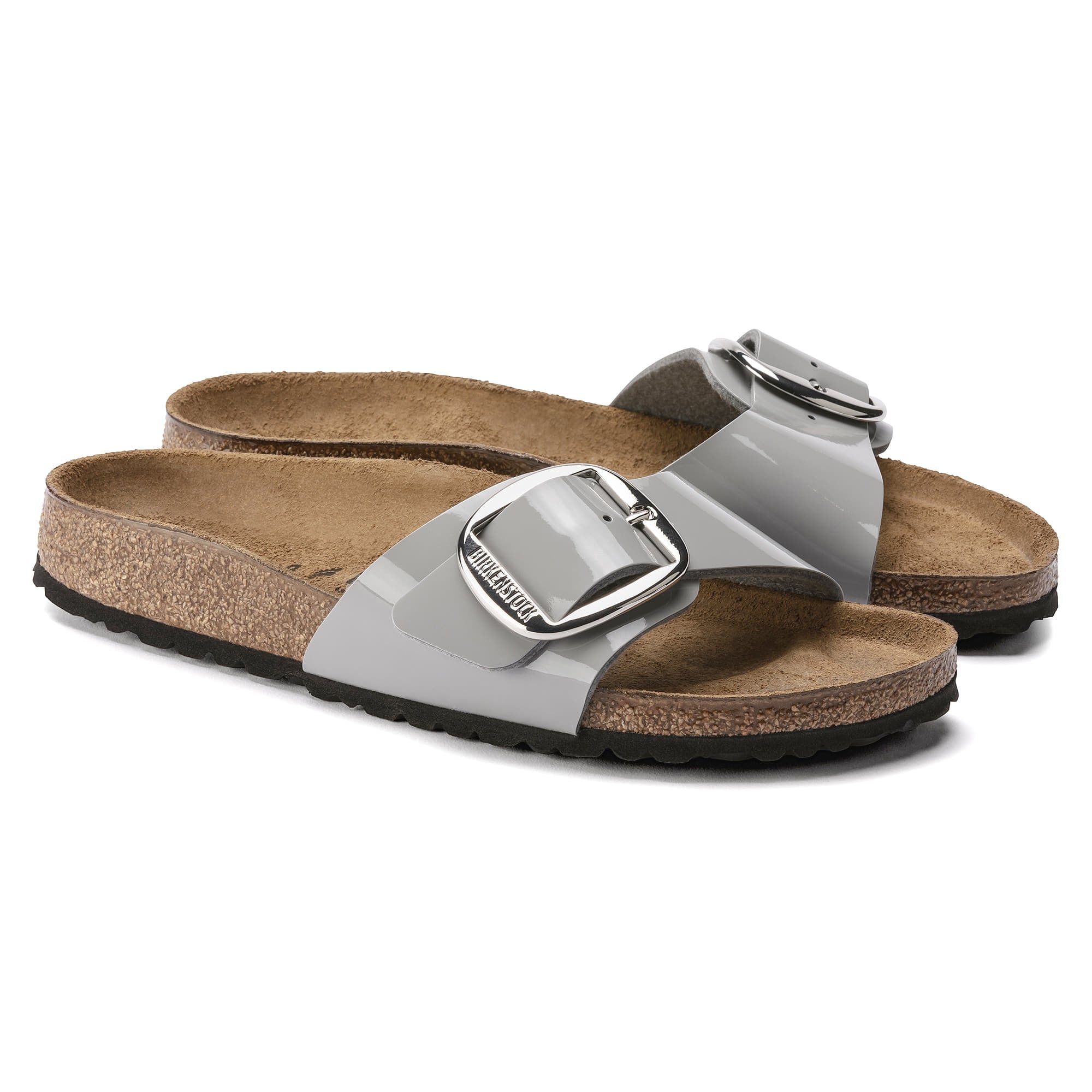 Birkenstock Madrid Big Buckle Birko-Flor Patent - view 3