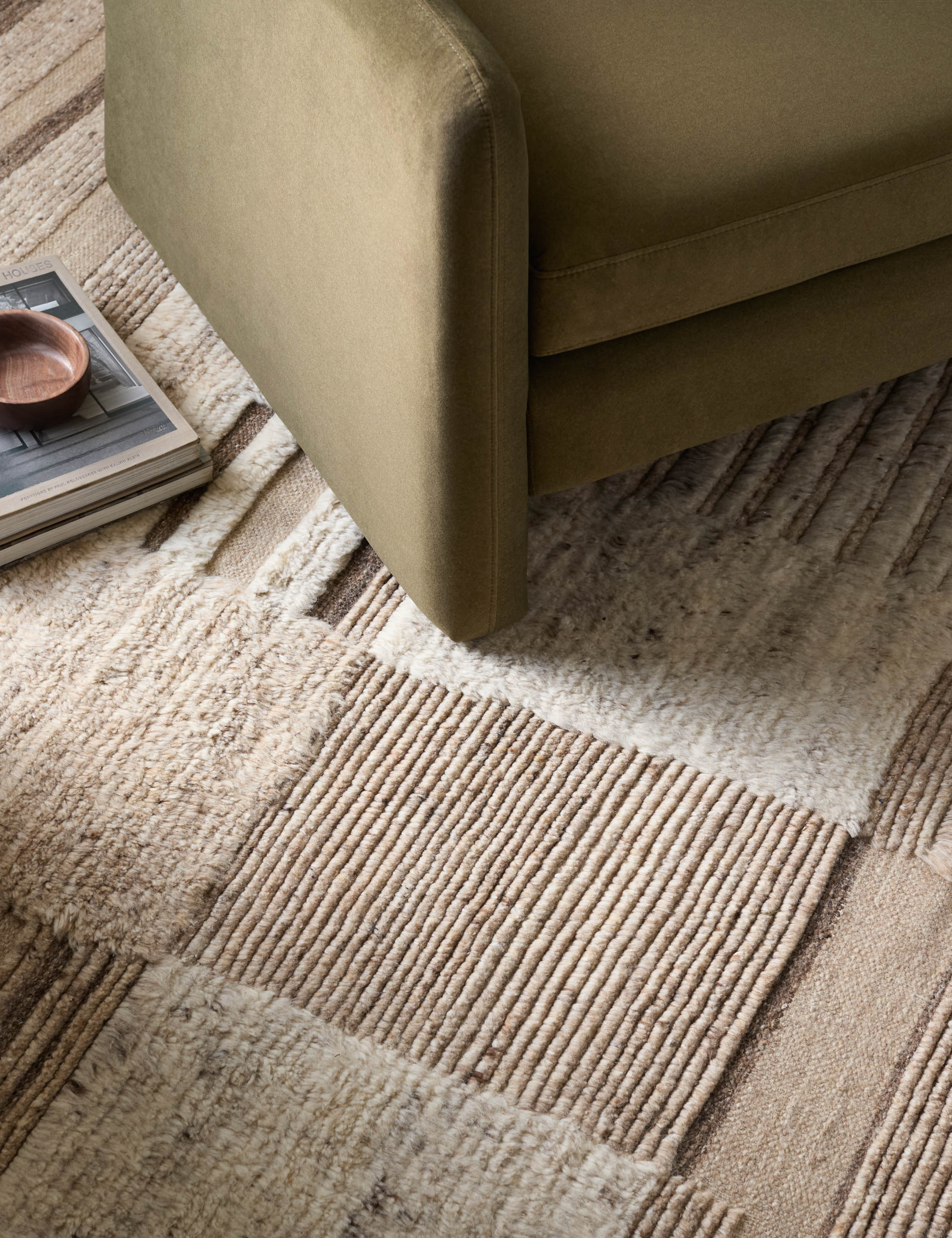 Lulu and Georgia Halsa Hand-Knotted Wool Rug – Multi - view 2