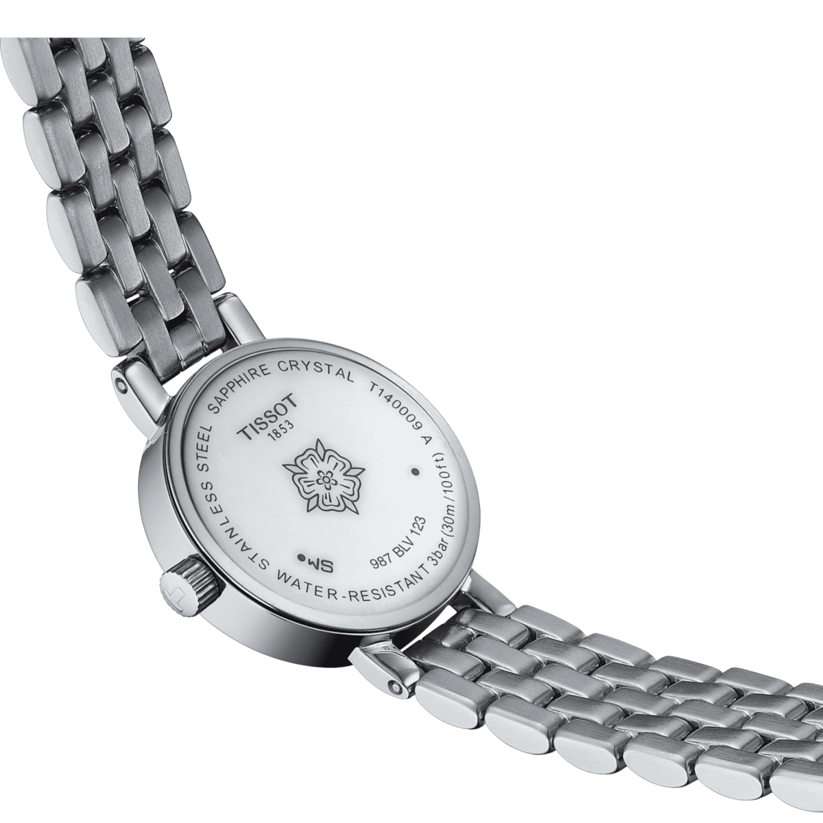Tissot T-Lady White Mother-Of-Pearl Dial Women 19.5mm - view 2