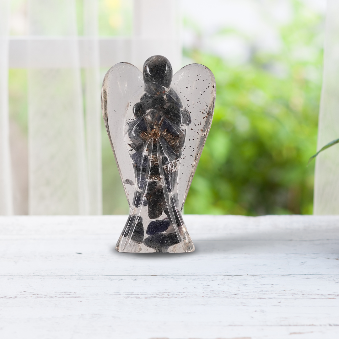 Gemsmantra Lapis Lazuli Orgonite Angel/Orgone Angel - view 2