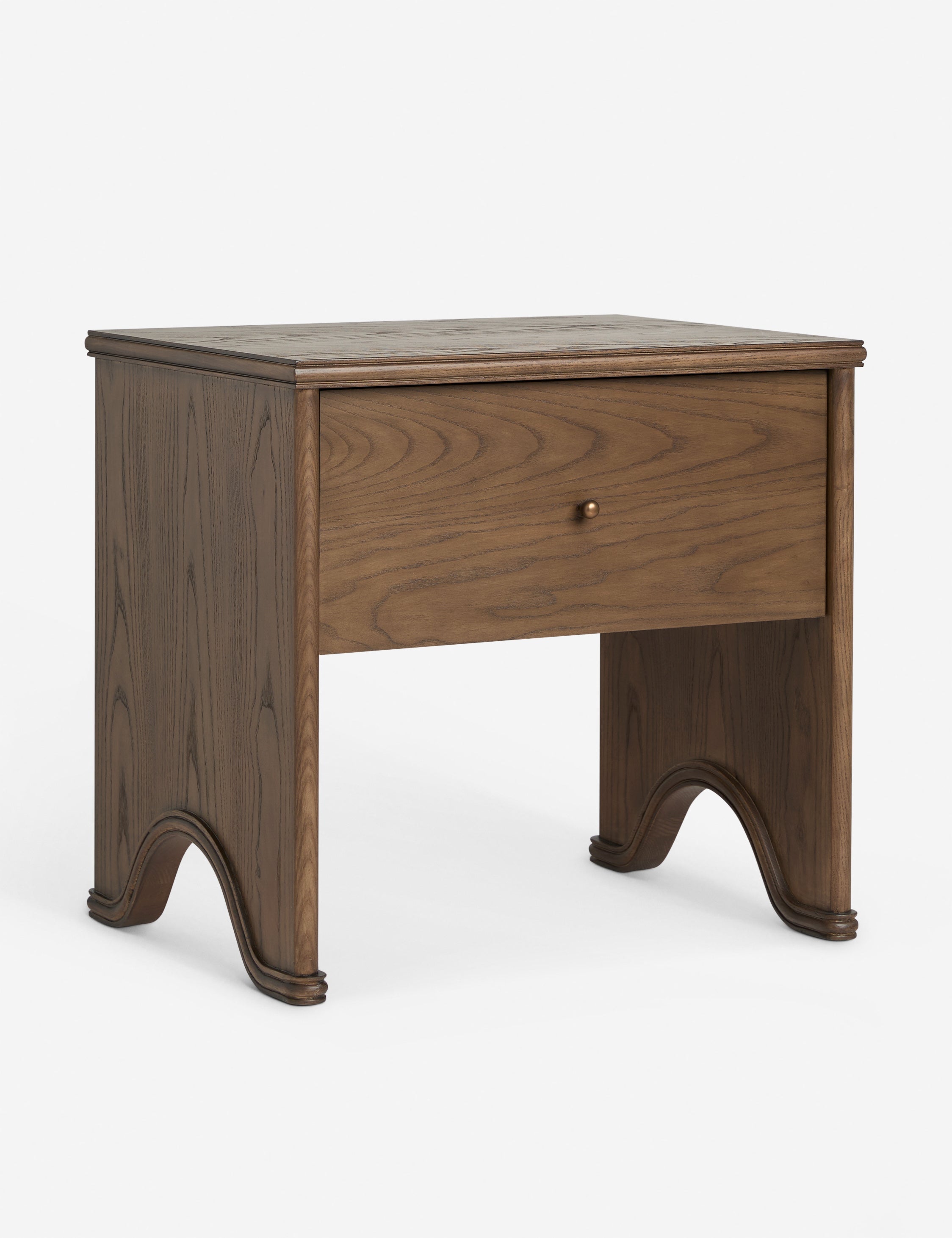 Lulu and Georgia Steffi Nightstand – Smoked Oak - view 3