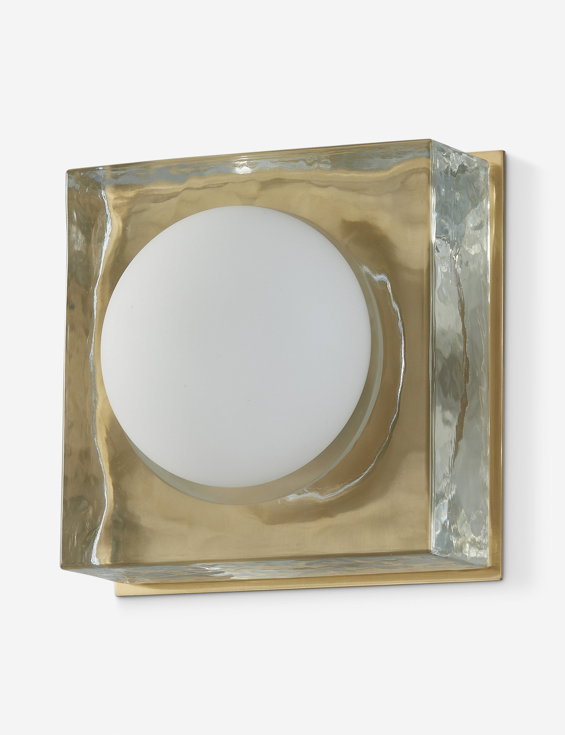 Lulu and Georgia Ravi Square Sconce
