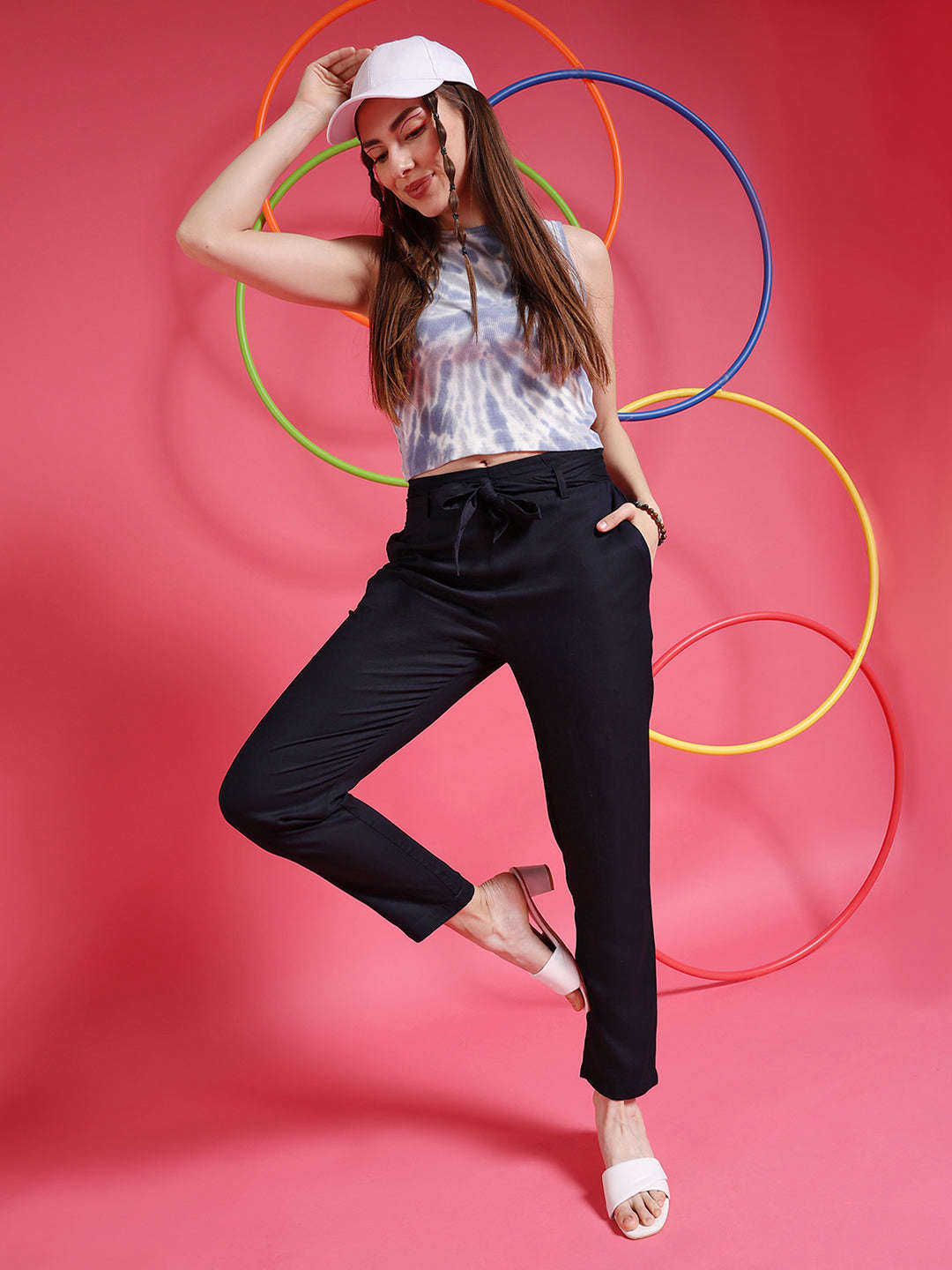 Freehand By The Indian Garage Co Women Solid Trouser