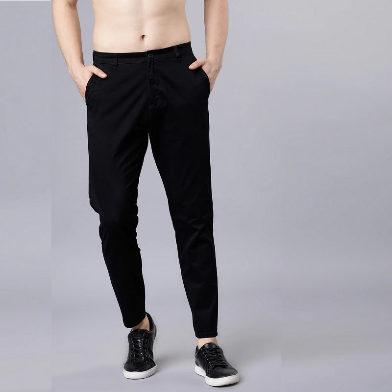 Frankshop Trouser Frankshop Exclusive Casual Pants for Men (Black)