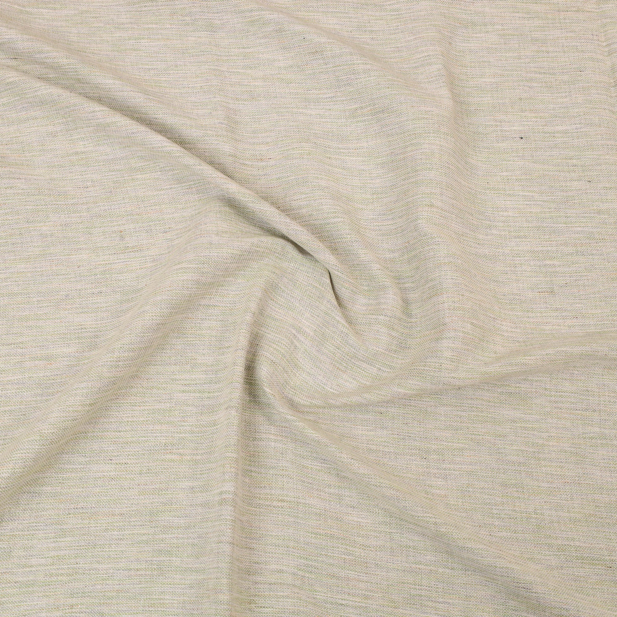 GWALIOR HANDLOOMS Beige - Plain Cotton Double Handloom Bed Cover (98 x 90 in) 24 - view 5