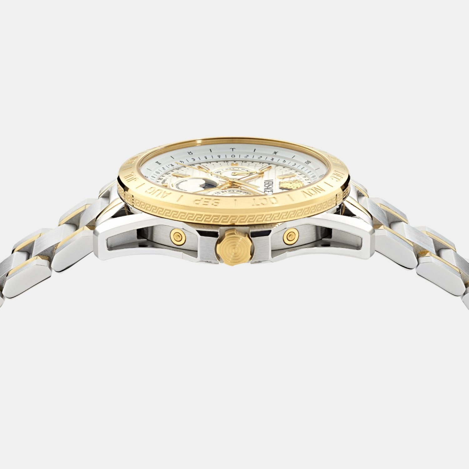 Versace Galaxy Moonphase Men Quartz White Dial Multi-Function Stainless Steel Watch VE0K00225 - view 2