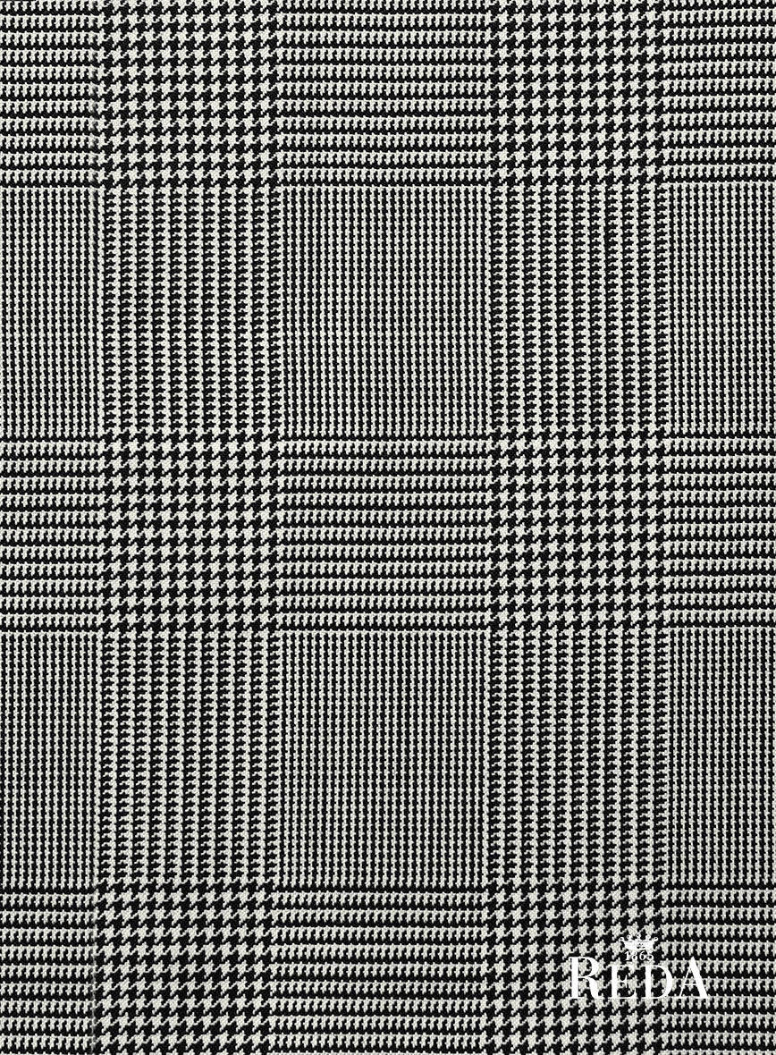 StudioSuits Reda Fivaro Black Checks Wool Jacket - view 3