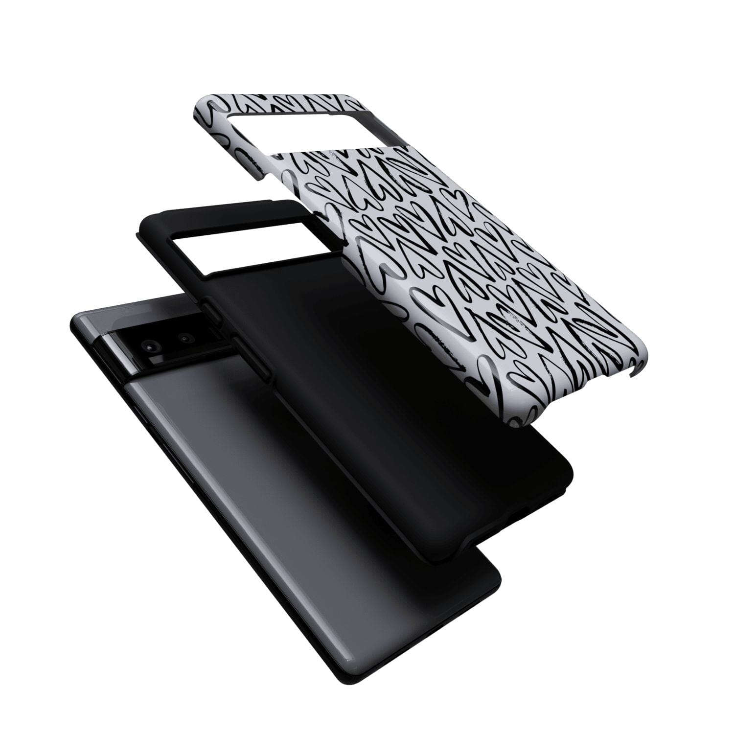 Casetry Heart Throb | Endless Hearts Google Pixel Case - view 6