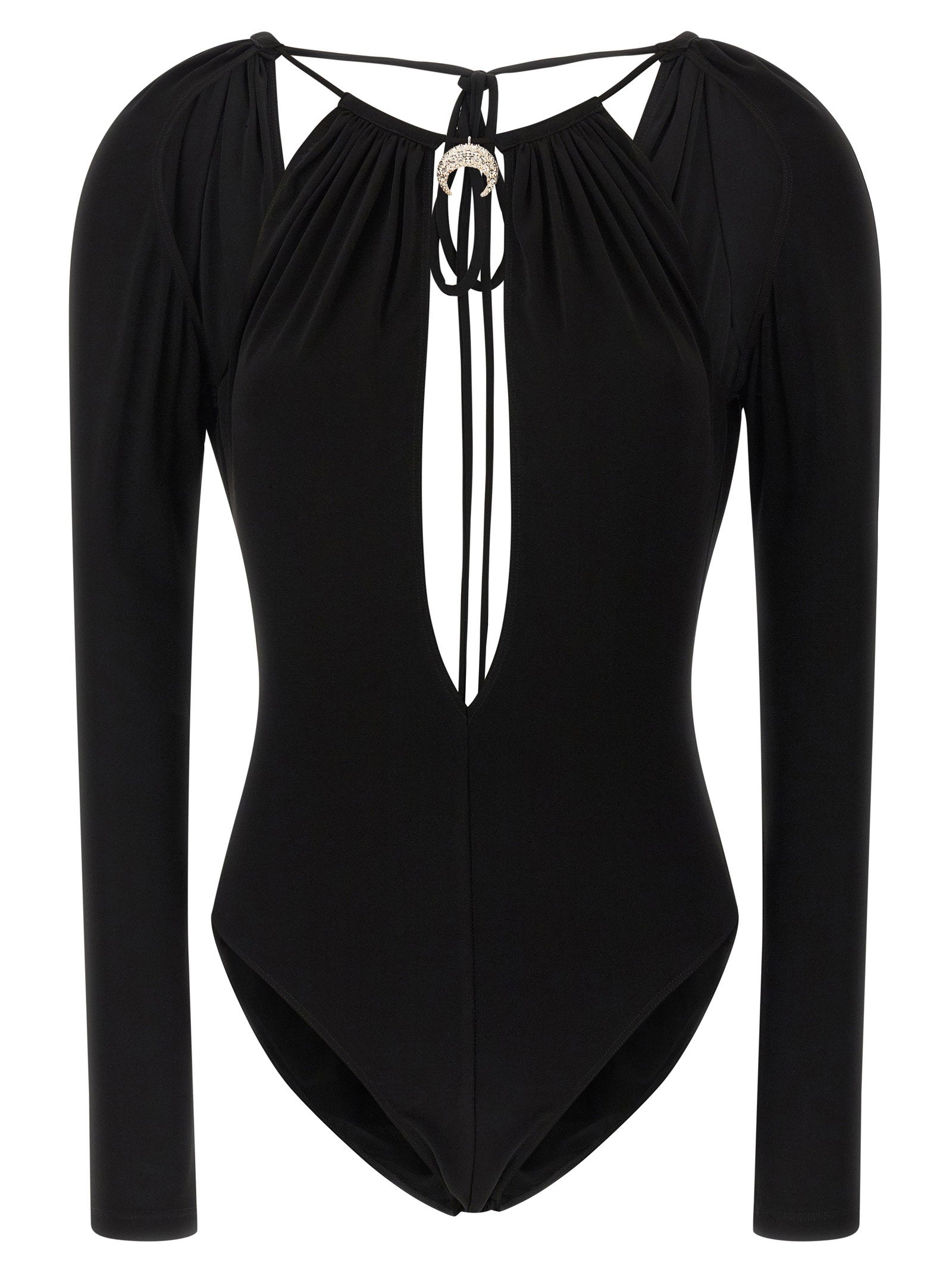 Marine Serre Jewel Pendant Bodysuit – 95% viscose, 5% elastane