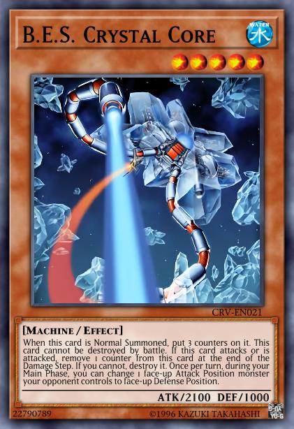 S crystal core – Yu-Gi-Oh! B.E.S. Crystal Core - CRV-EN021 - Super Rare - 1st Edition