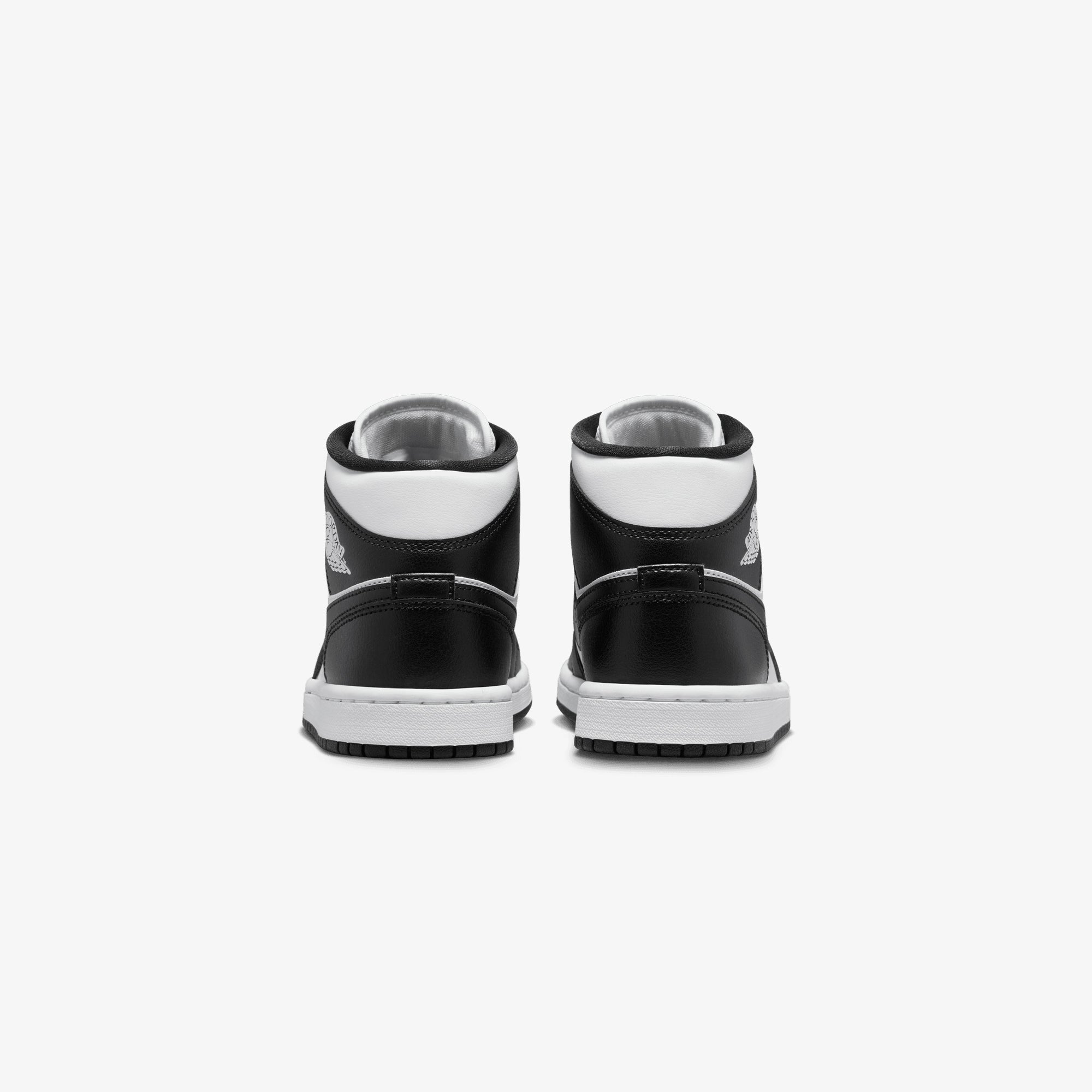 Jordan | Air Jordan 1 Mid { White/black-white - view 4