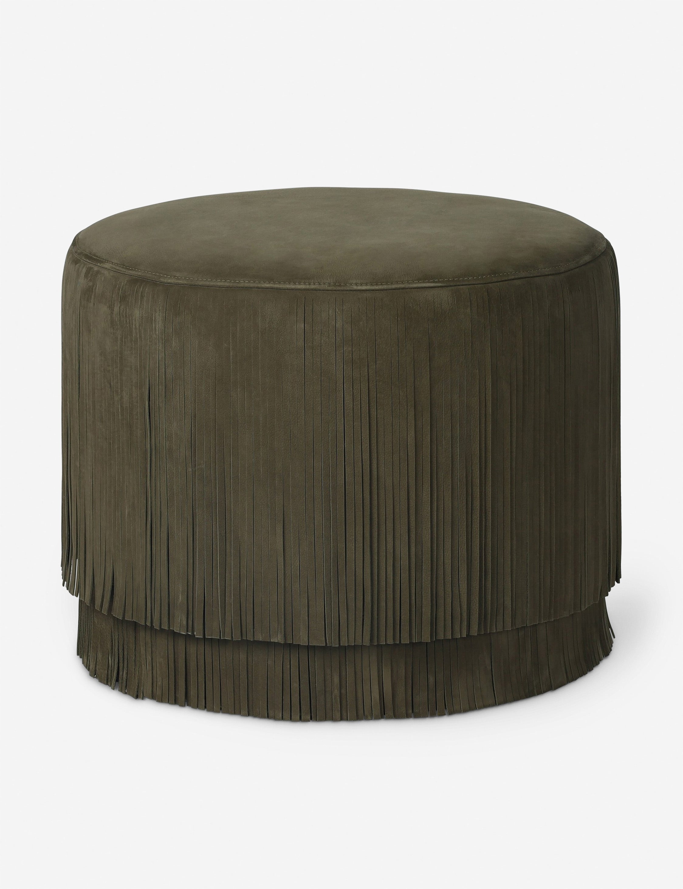 Lulu and Georgia Emmett Round Ottoman