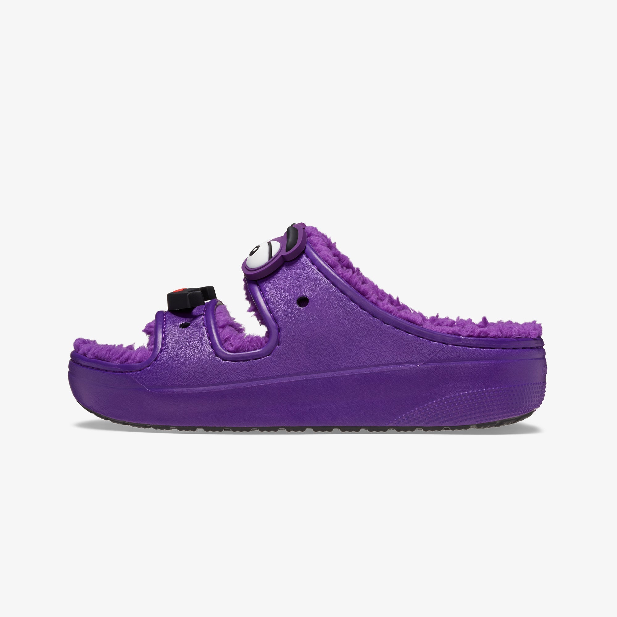 Crocs | McD x CROCS COZZZY SANDAL { PURPLE - view 6