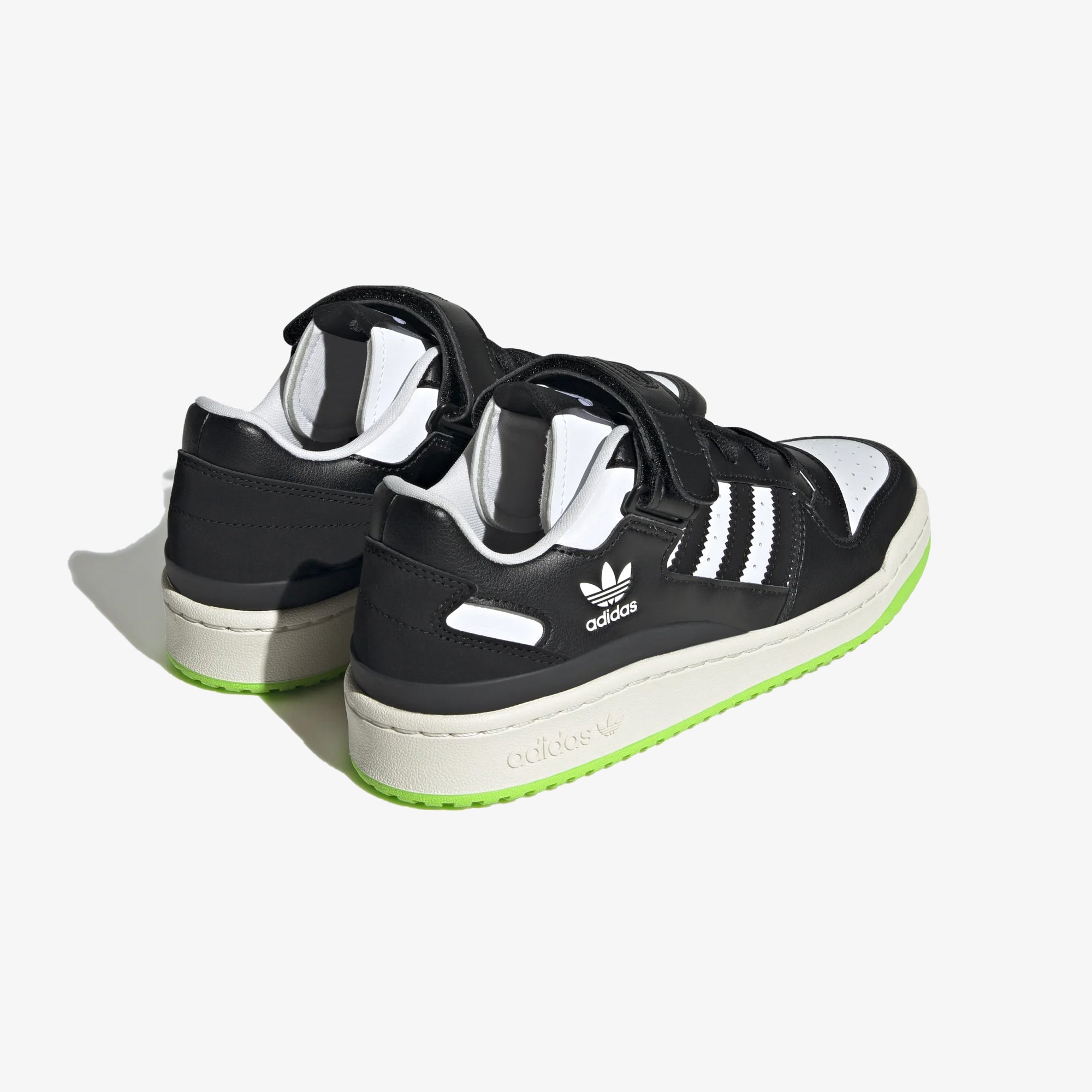 Adidas Originals | FORUM LOW { BLACK/OFF WHITE - view 2