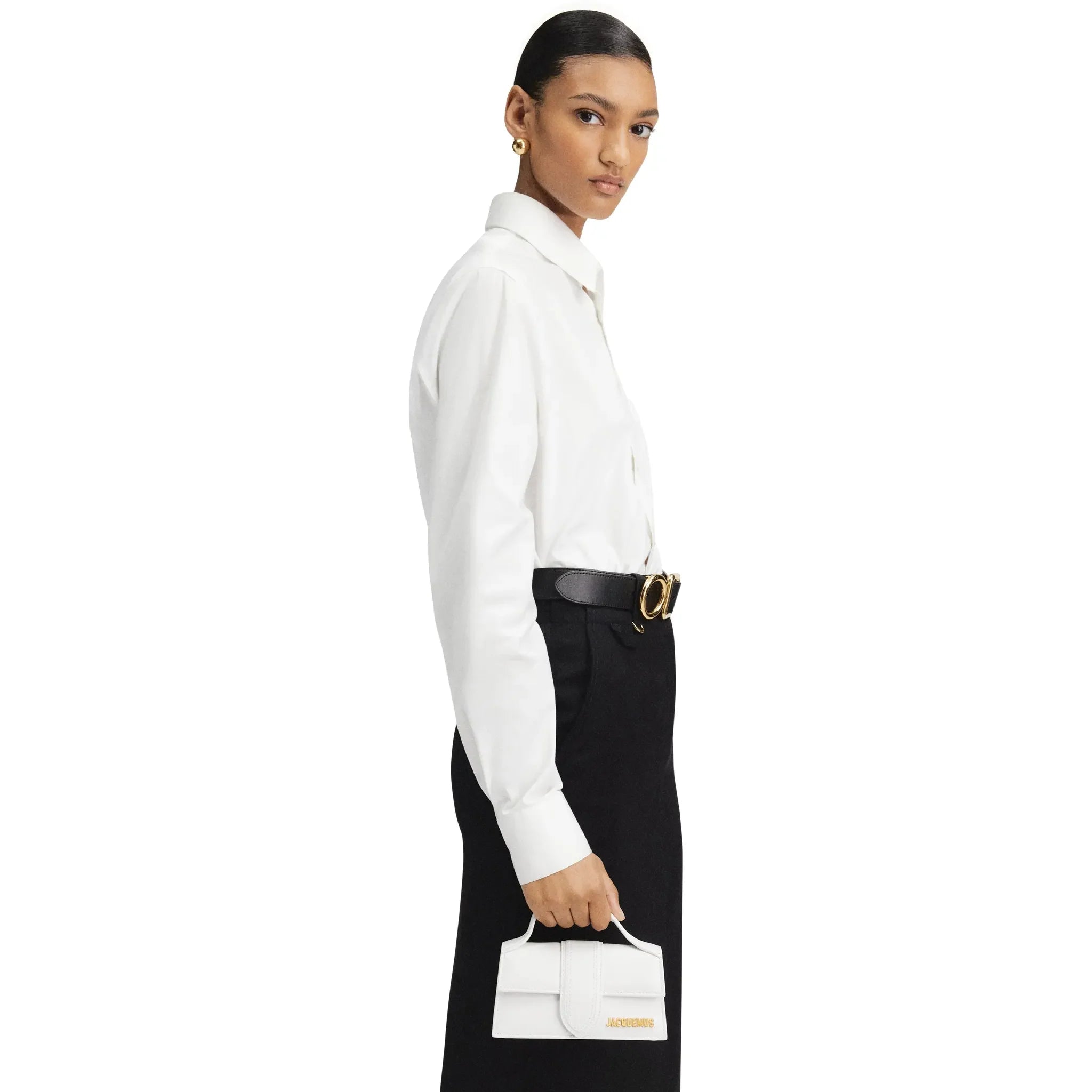 Jacquemus Le Bambino Small White Crossbody Bag - view 6