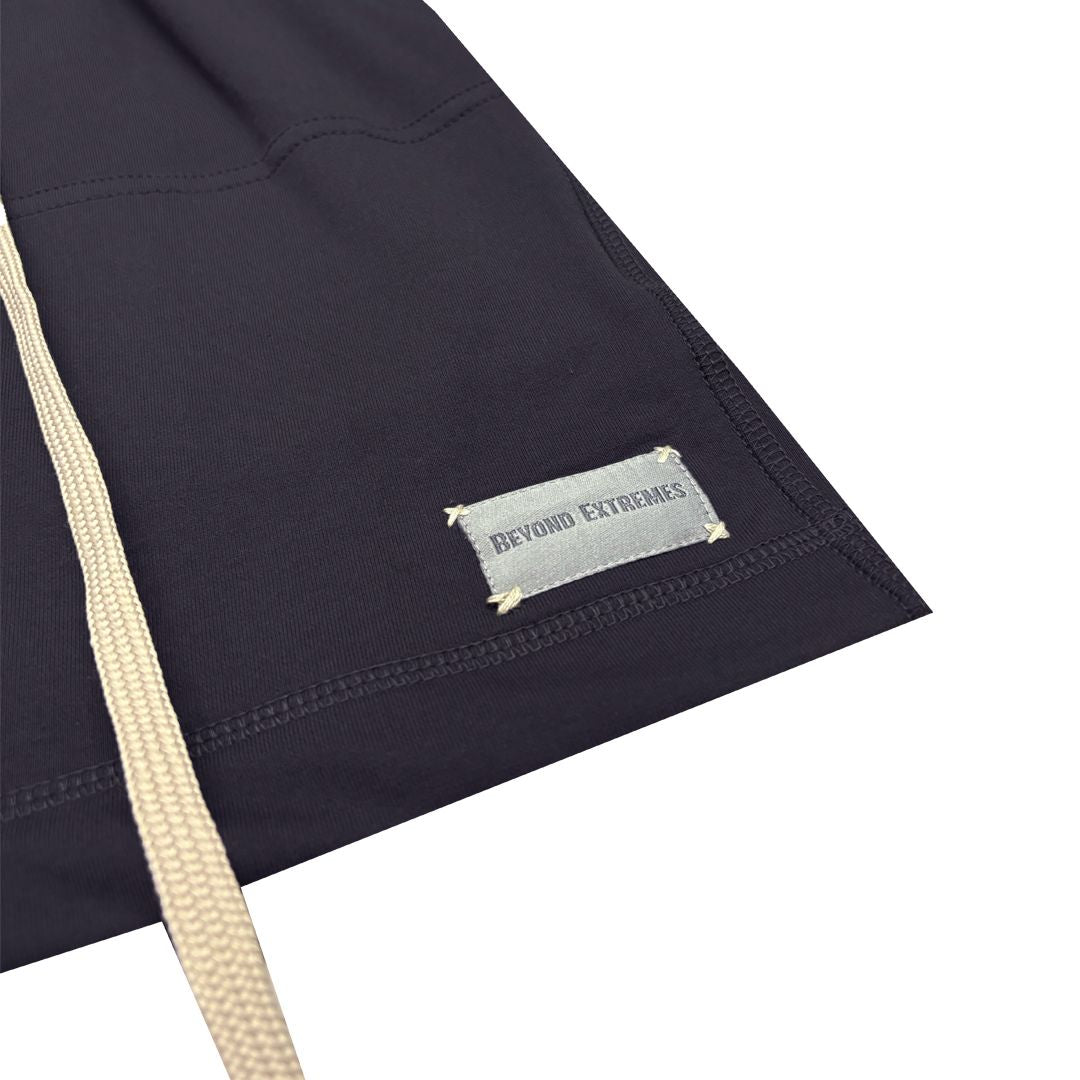 Beyond Extremes Kantha Carpenter Shorts in Grey - view 2