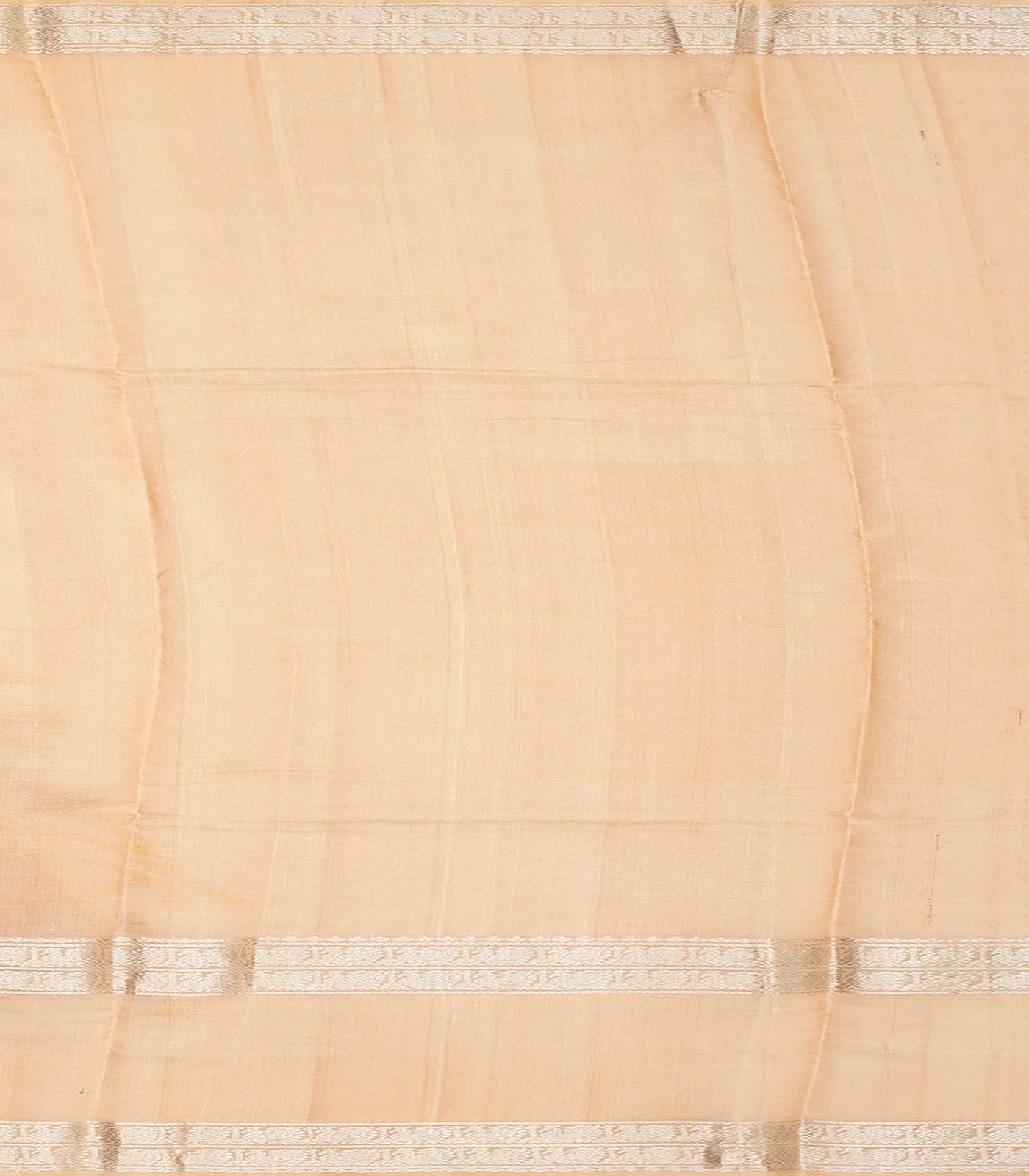 RmKV Peach Handloom Chirala Soft Silk Saree With Annam Motifs-Peach - view 4