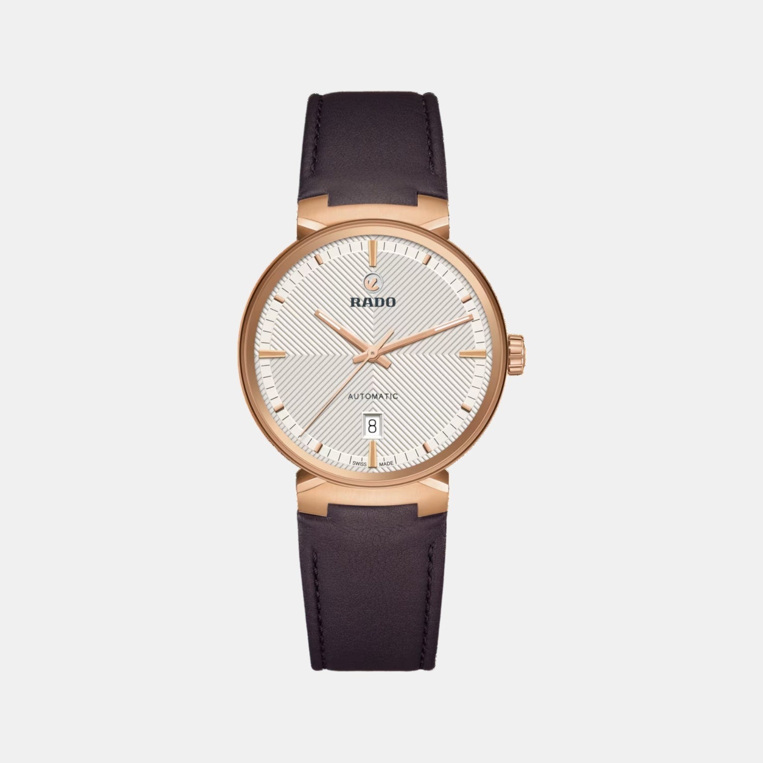 Rado Florence Unisex Automatic Silver & White Dial Analog Leather Watch R48905015