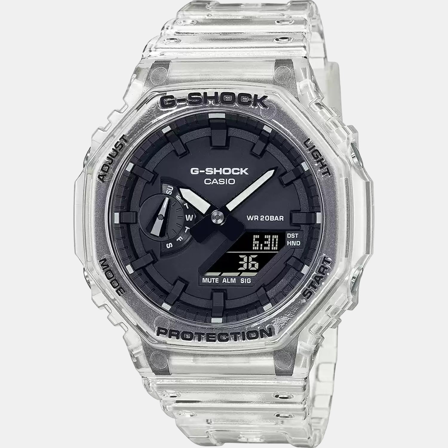 Casio G-Shock Men Quartz Black Dial Analog-Digital Resin Watch G1102 - view 2