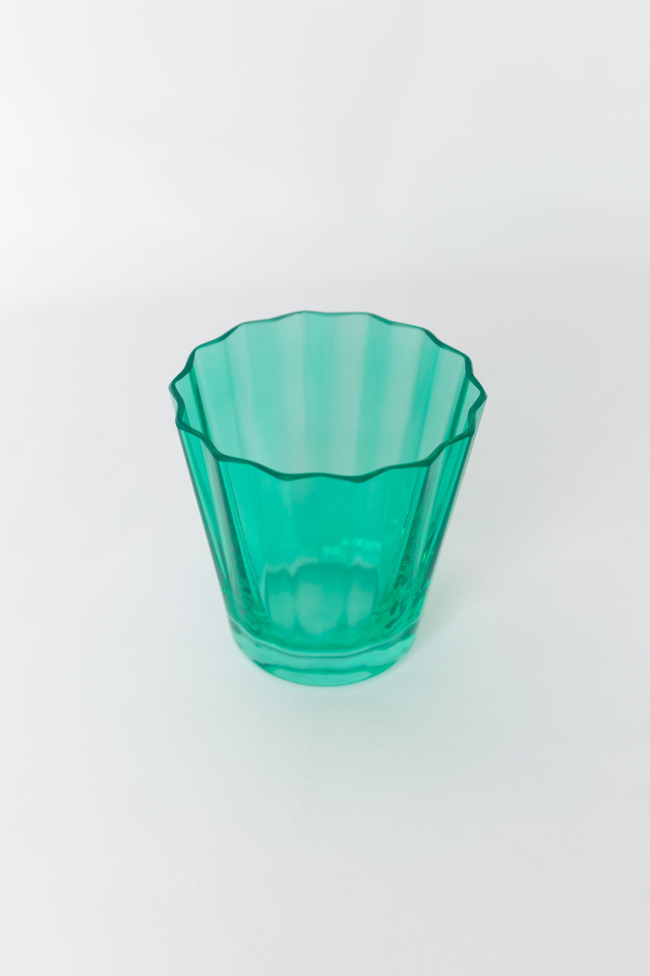 Estelle Colored Glass Estelle Colored Sunday Low Balls - Set of 6 {Kelly Green} - view 3