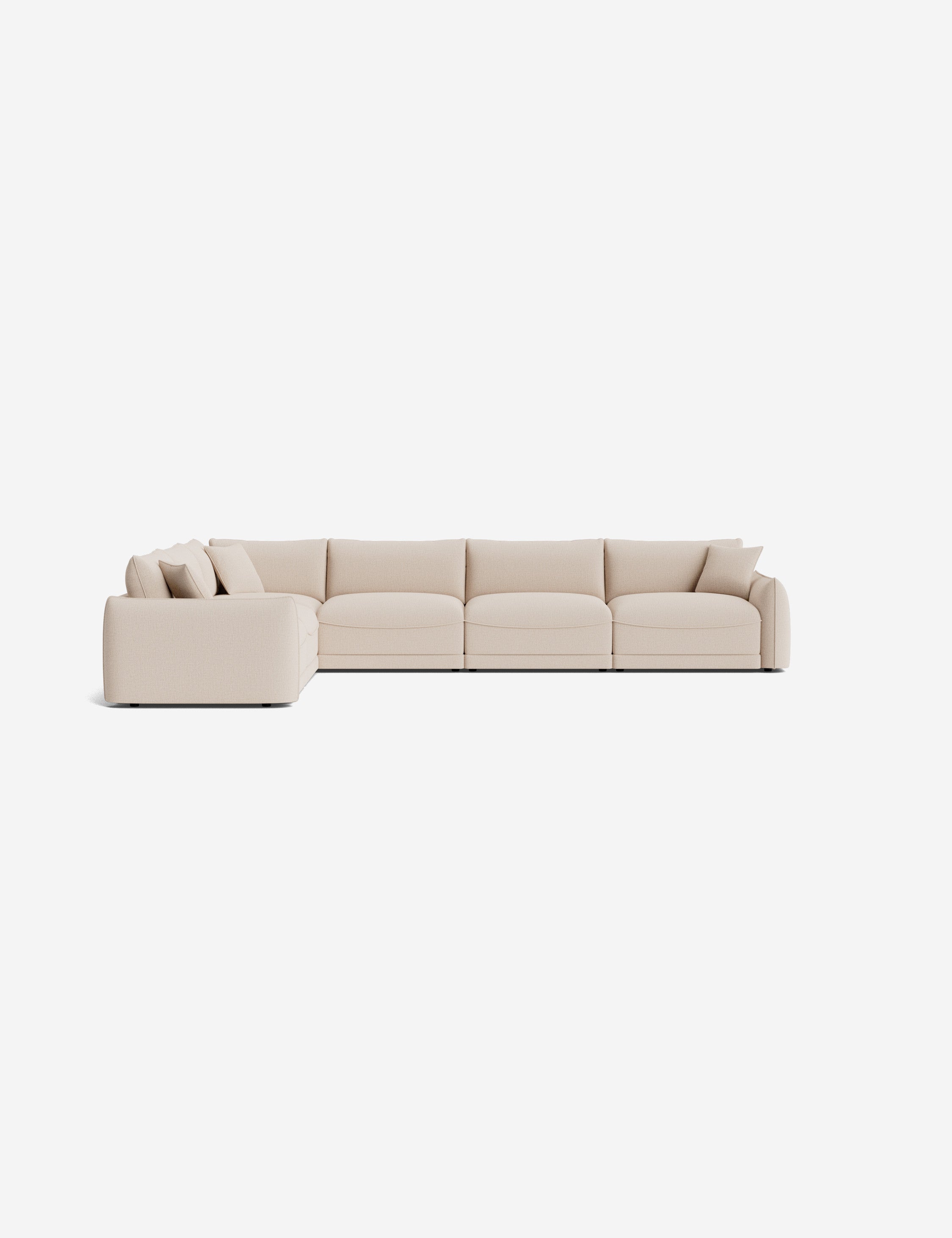 Lulu and Georgia Balmer Modular Corner Sectional Sofa - view 46