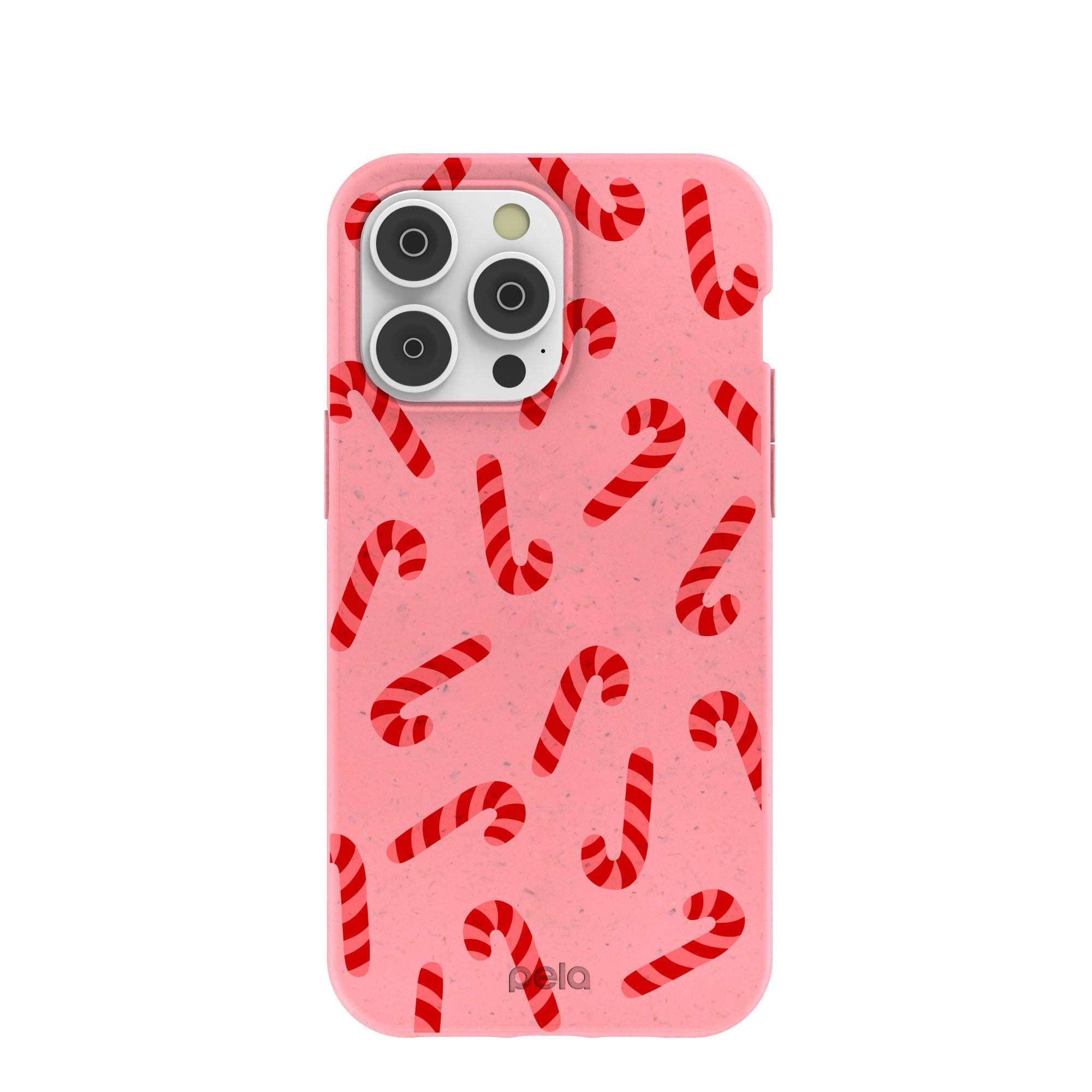 BlackTree Bubblegum Pink Candy Cane Chaos iPhone 14 Pro Max Case
