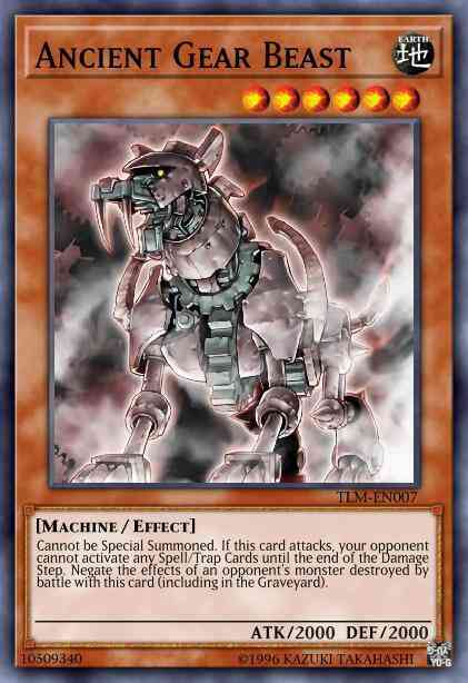 Yu-Gi-Oh! Ancient Gear Beast - SD10-EN013 - Common - 1st Edition