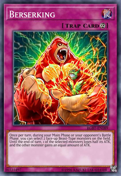 Yu-Gi-Oh! Berserking - RGBT-EN089 - Rare - 1st Edition