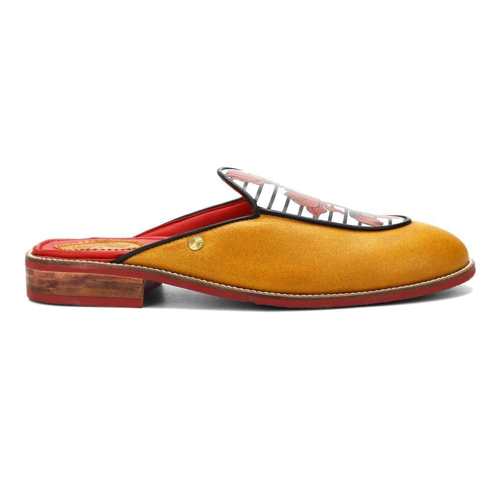Banjaaran India Bloom Mule for Men – Mustard (discontinued) - view 3