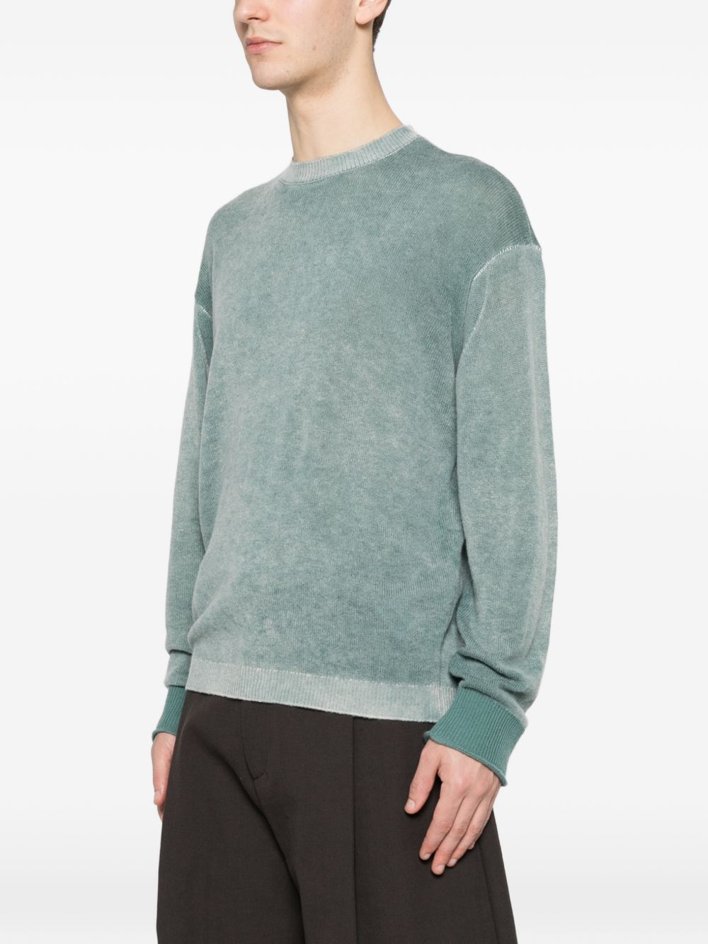 Emporio Armani Wool crewneck sweater - view 4