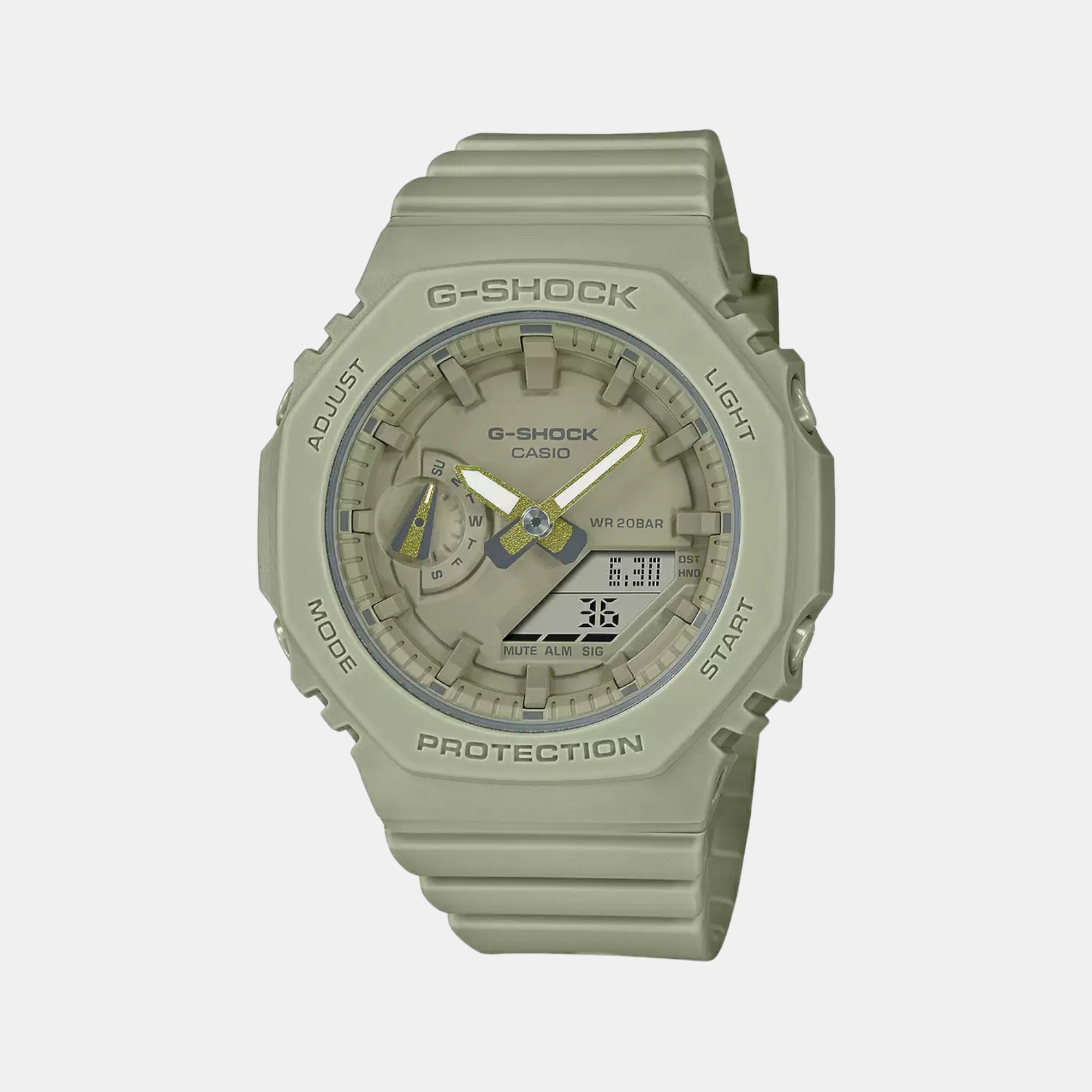 Casio G-Shock Men Quartz Grey Dial Analog-Digital Resin Watch G1331