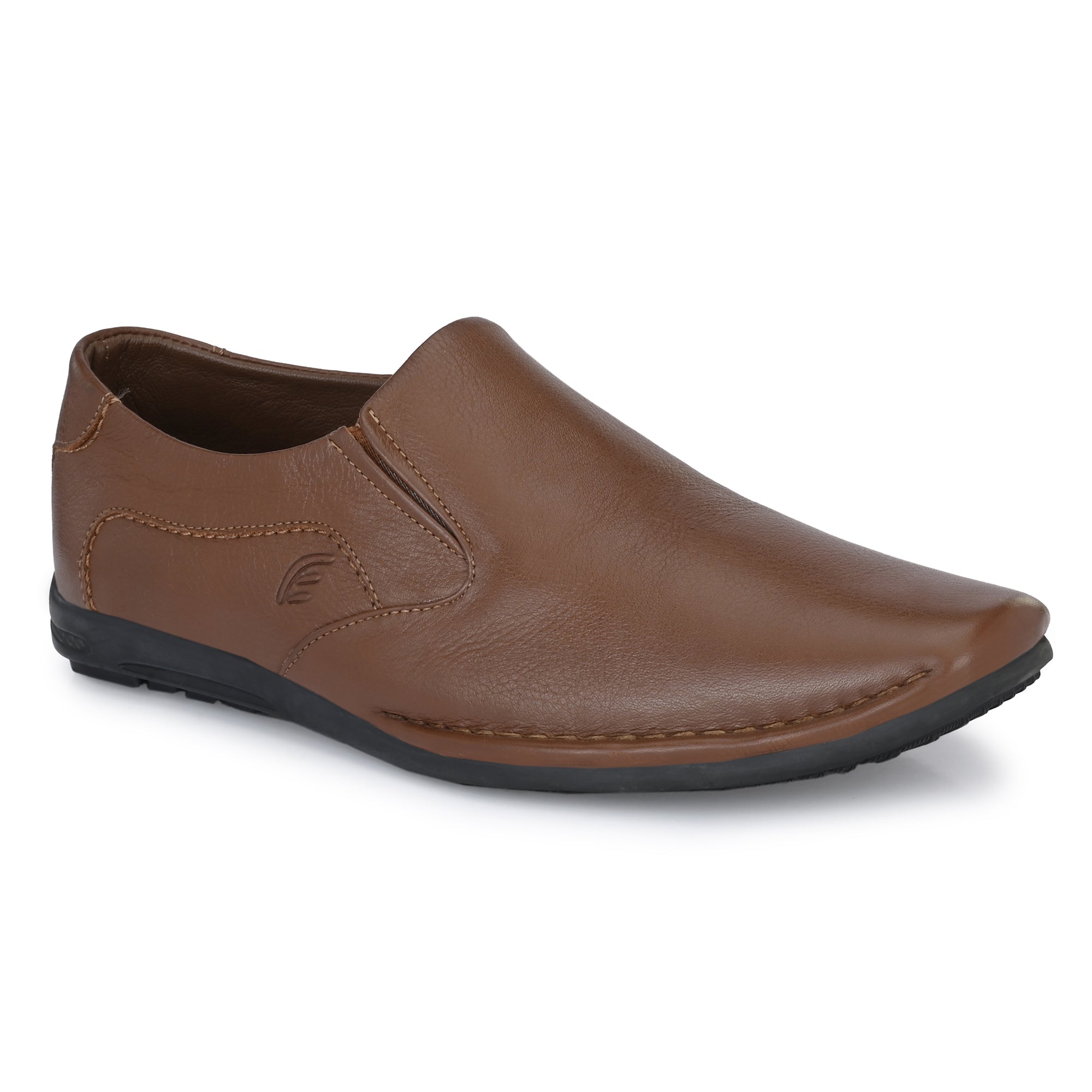 egoss-shoes Egoss Leather Casual Slip On Shoes For Men