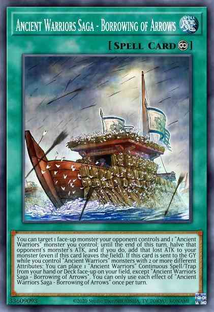 Yu-Gi-Oh! Ancient Warriors Saga - Borrowing of Arrows - ETCO-EN069 - Common - 1st Edition